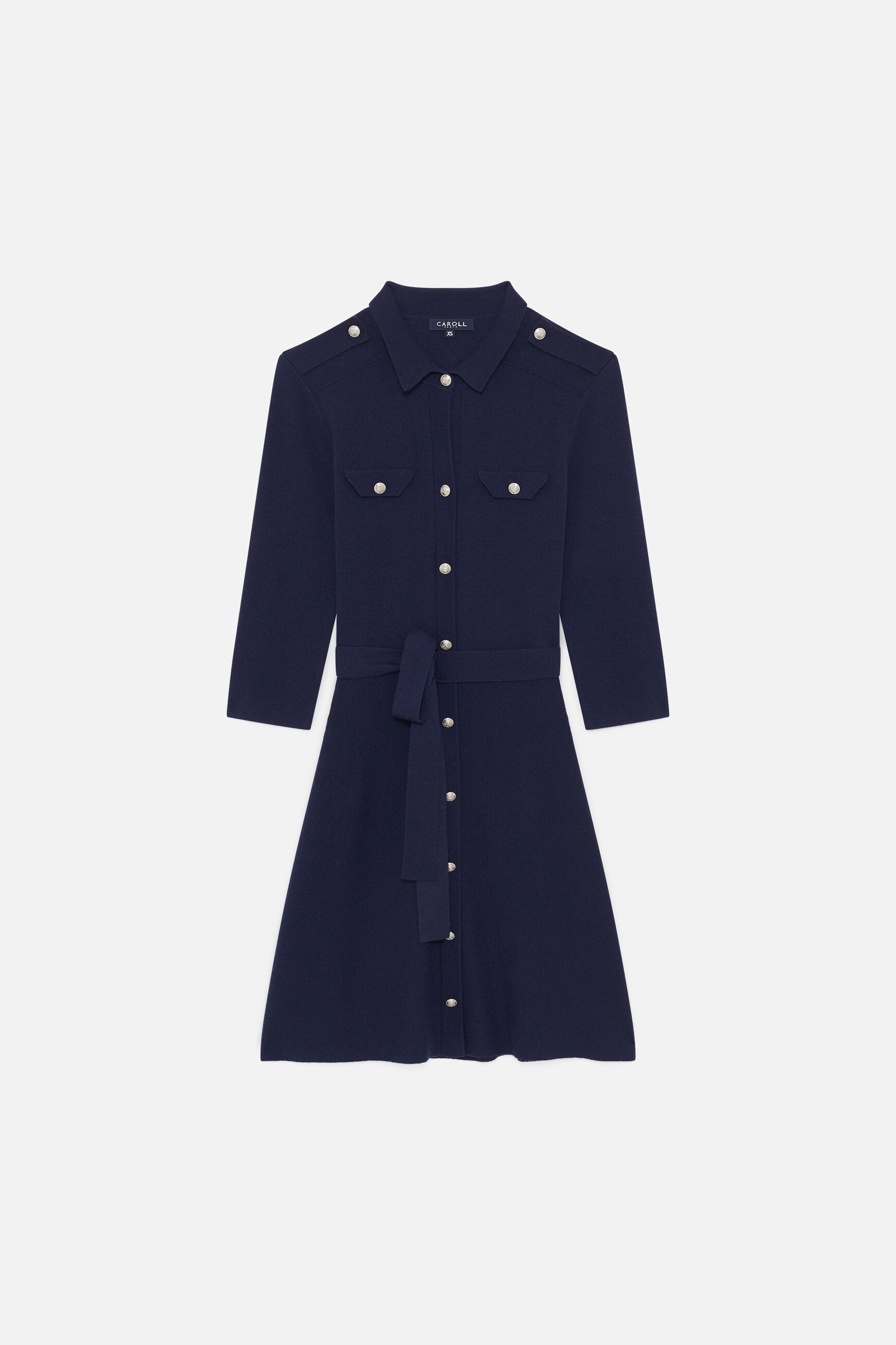 Rmargaux dress navy blue woman