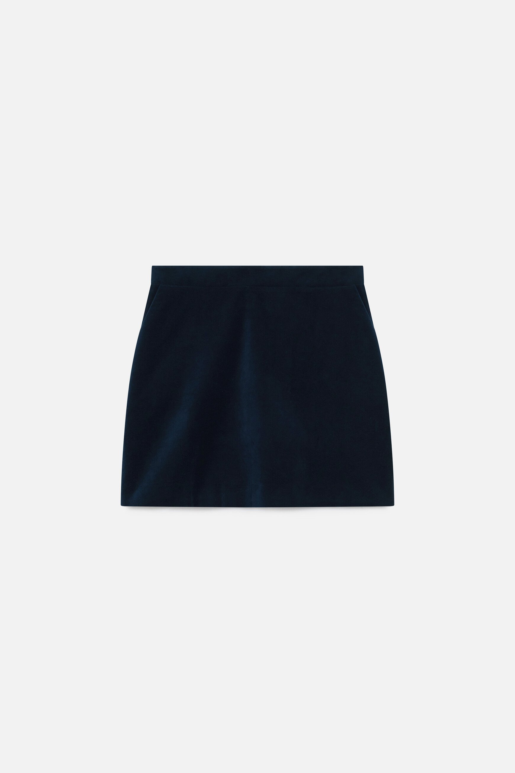 Gonna Janette blu navy donna