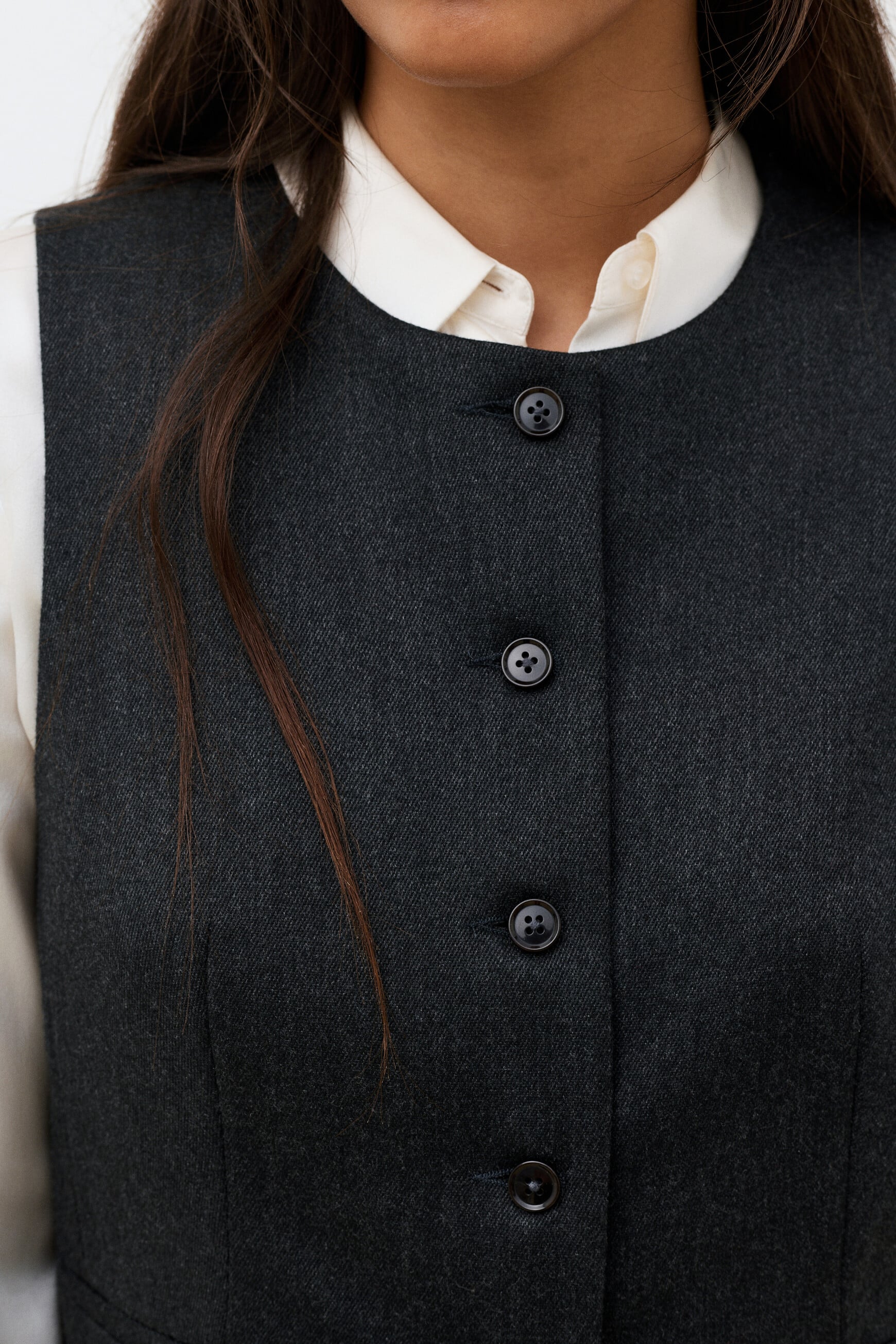 Veste Vcapucin gris femme