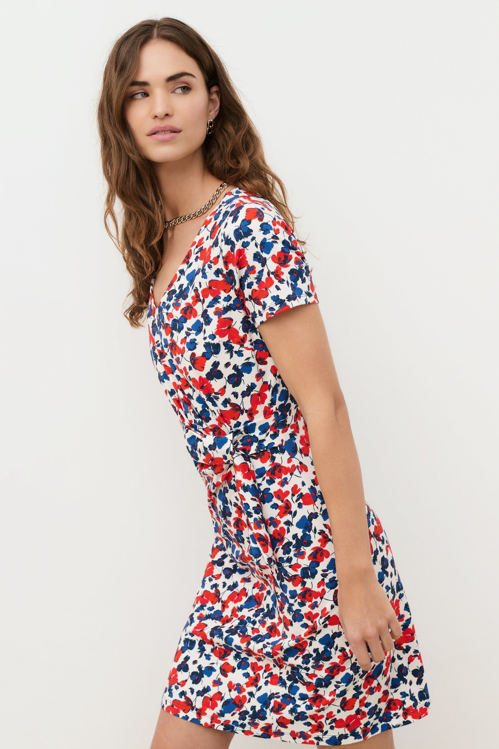 Robe Rbobby ecru femme
