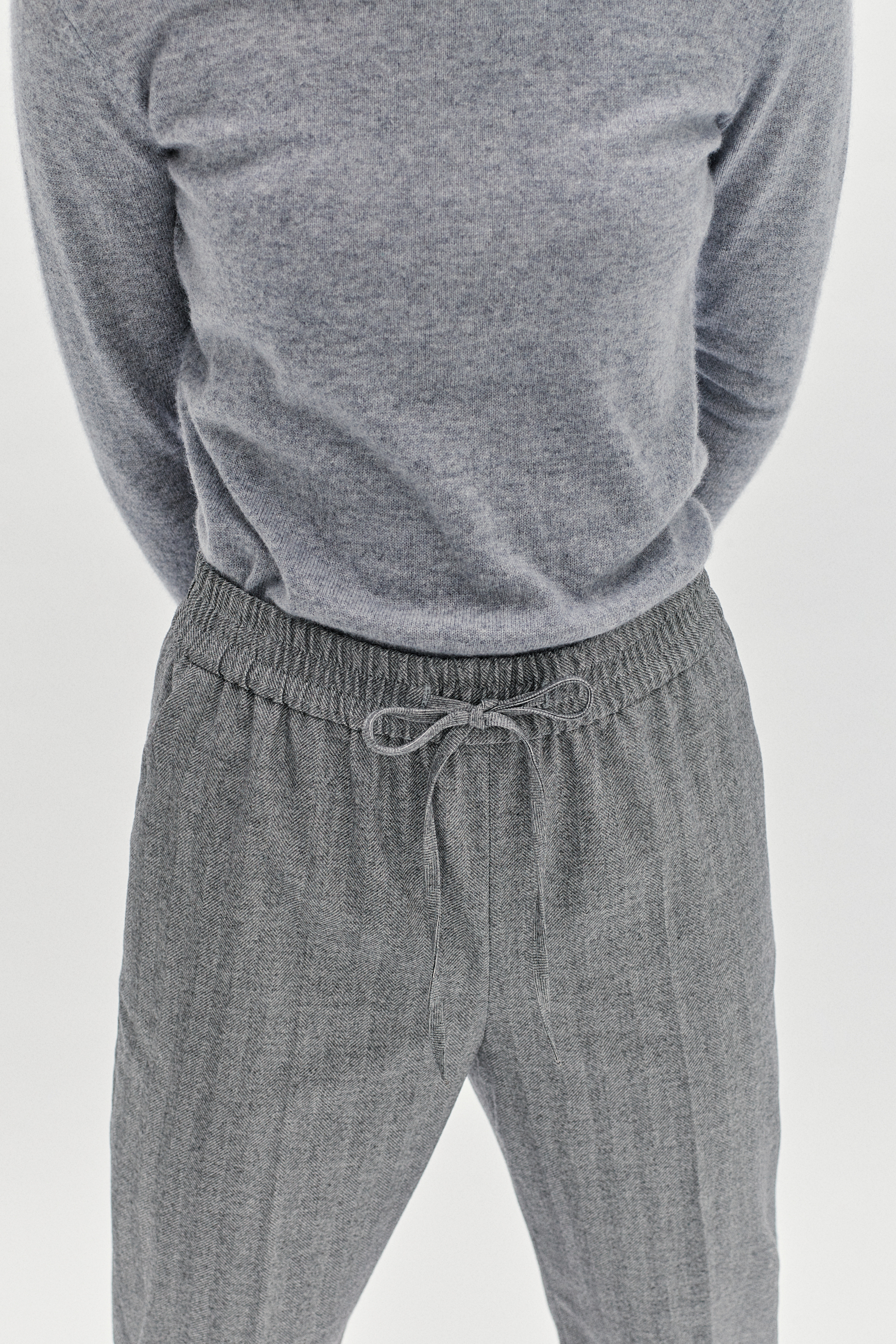 pantalon danny chevrons gris femme pantalon danny chevrons gris femme