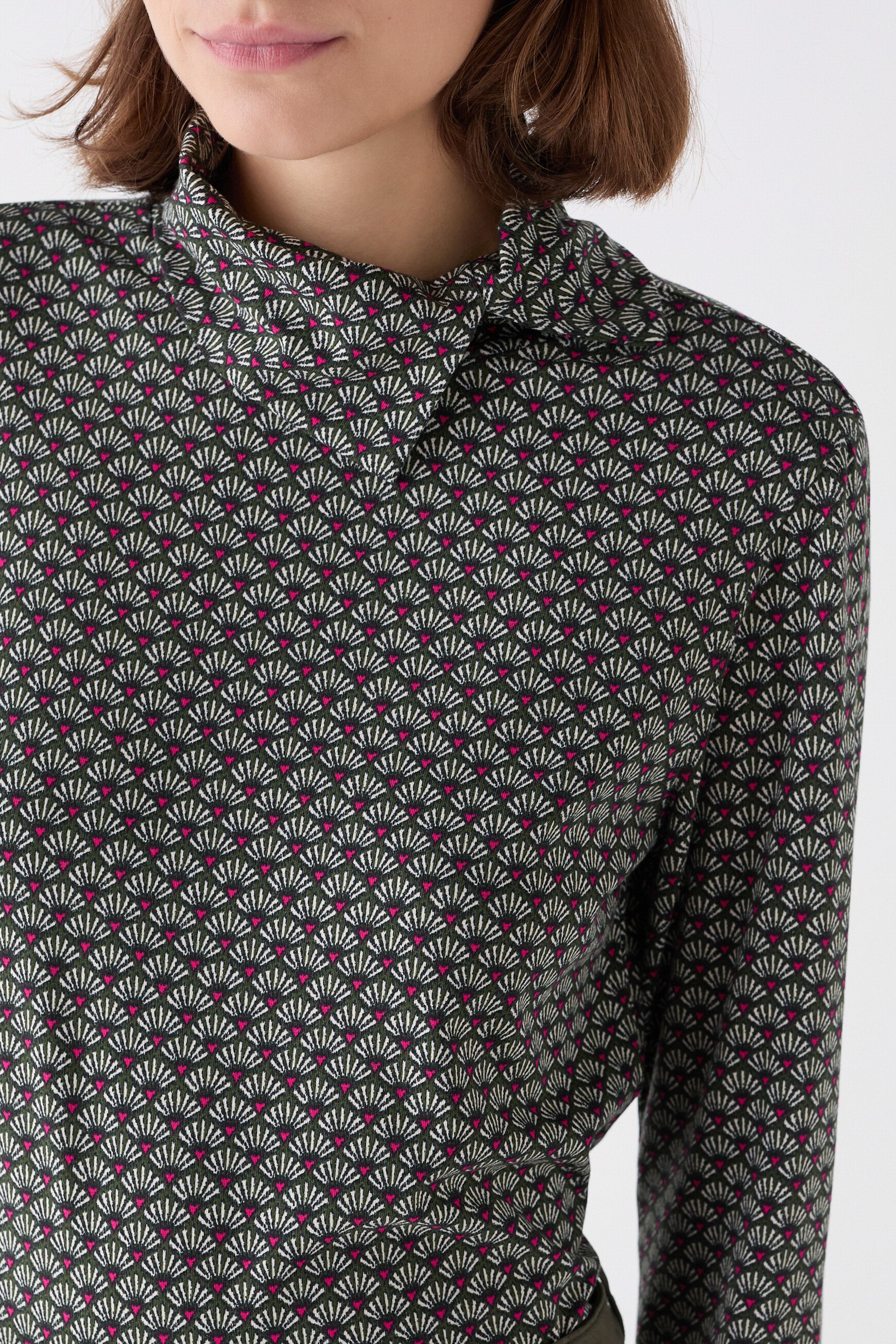 Tanoushka T-shirt khaki green woman