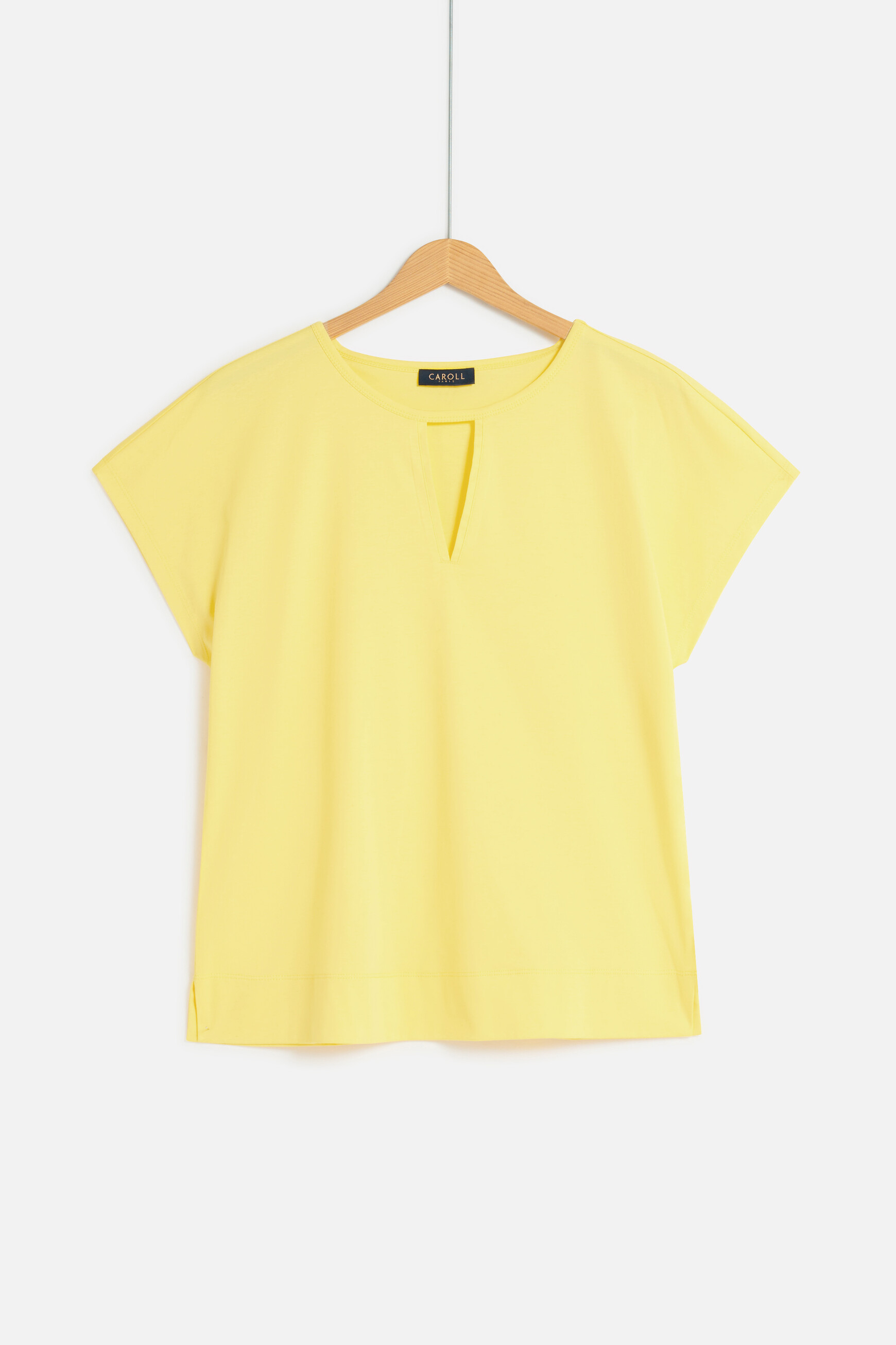 Camiseta tilda amarillo mujer