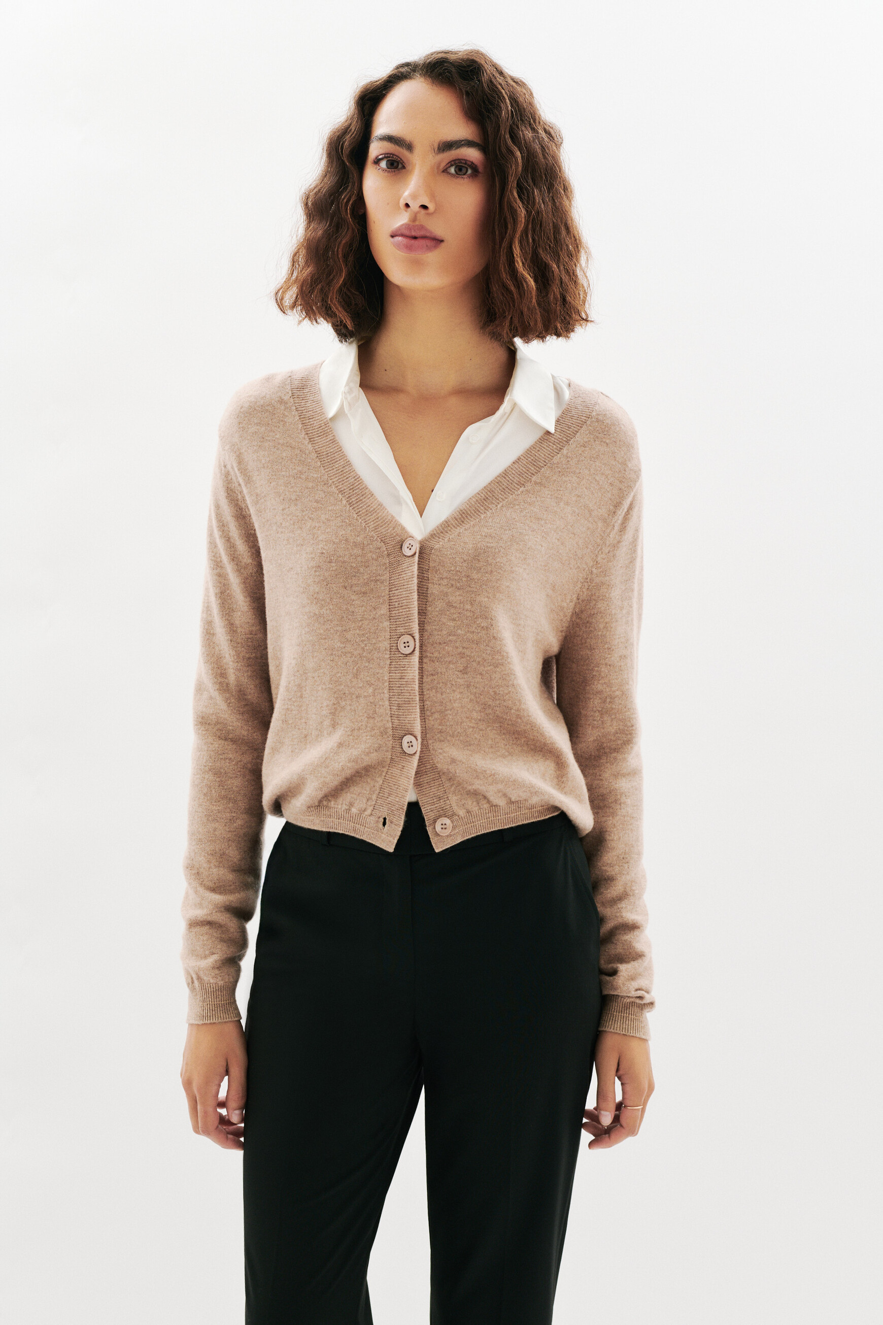 gilet mtheodore marron clair femme Gilet Mtheodore marron clair femme