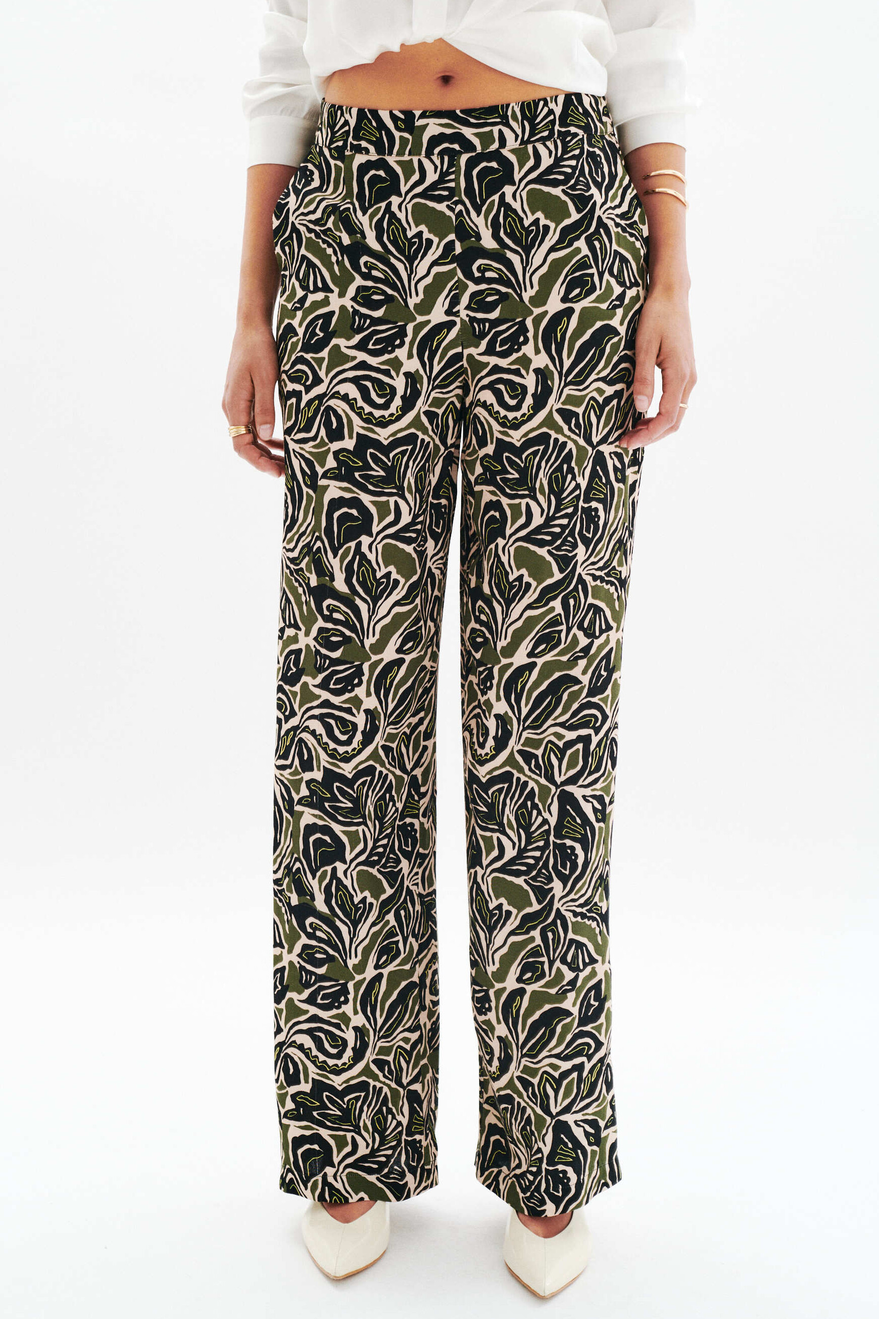 pantalon pichie ivoire femme Pantalon Pichie ivoire femme