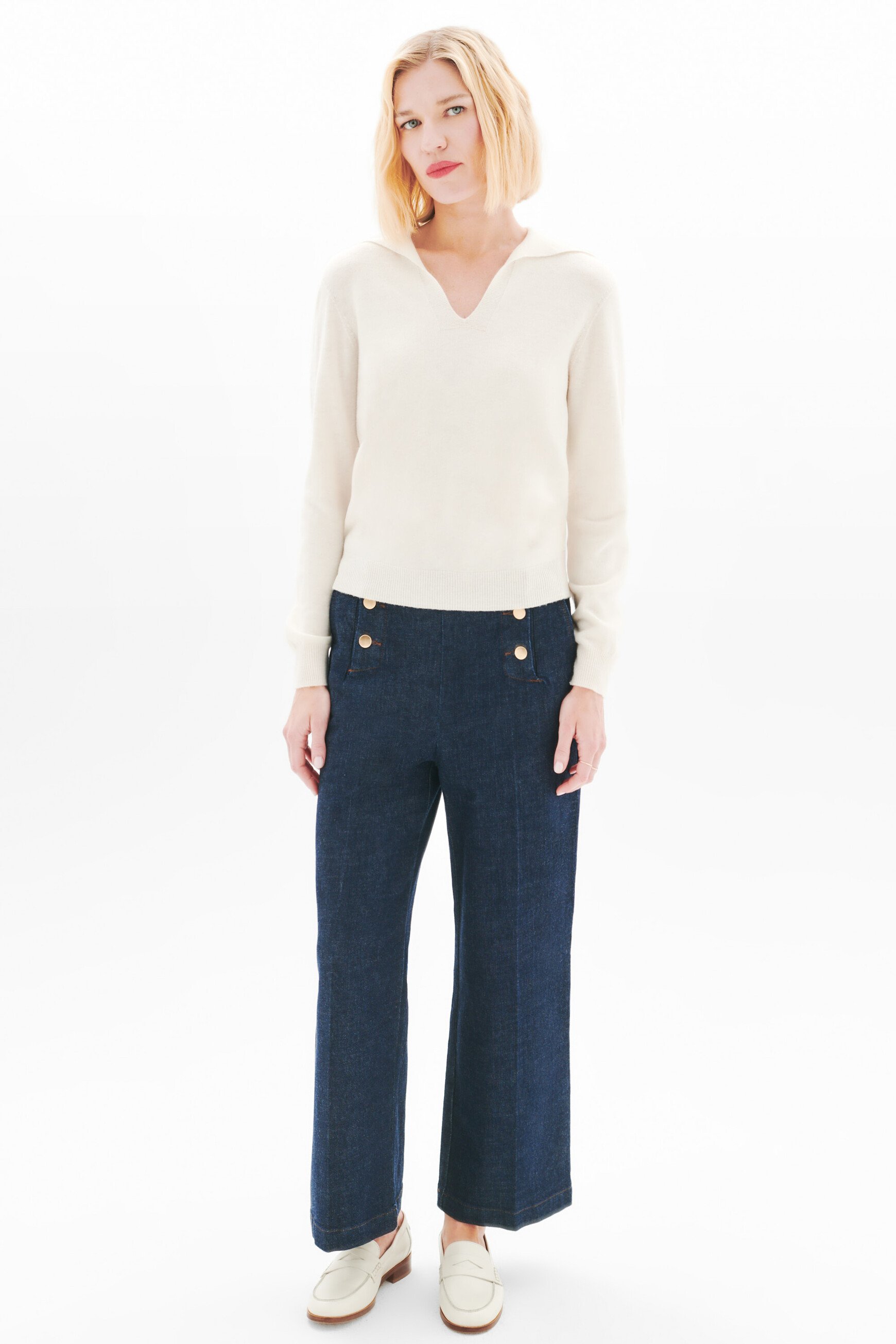 mterry sweater ecru woman Mterry sweater ecru woman