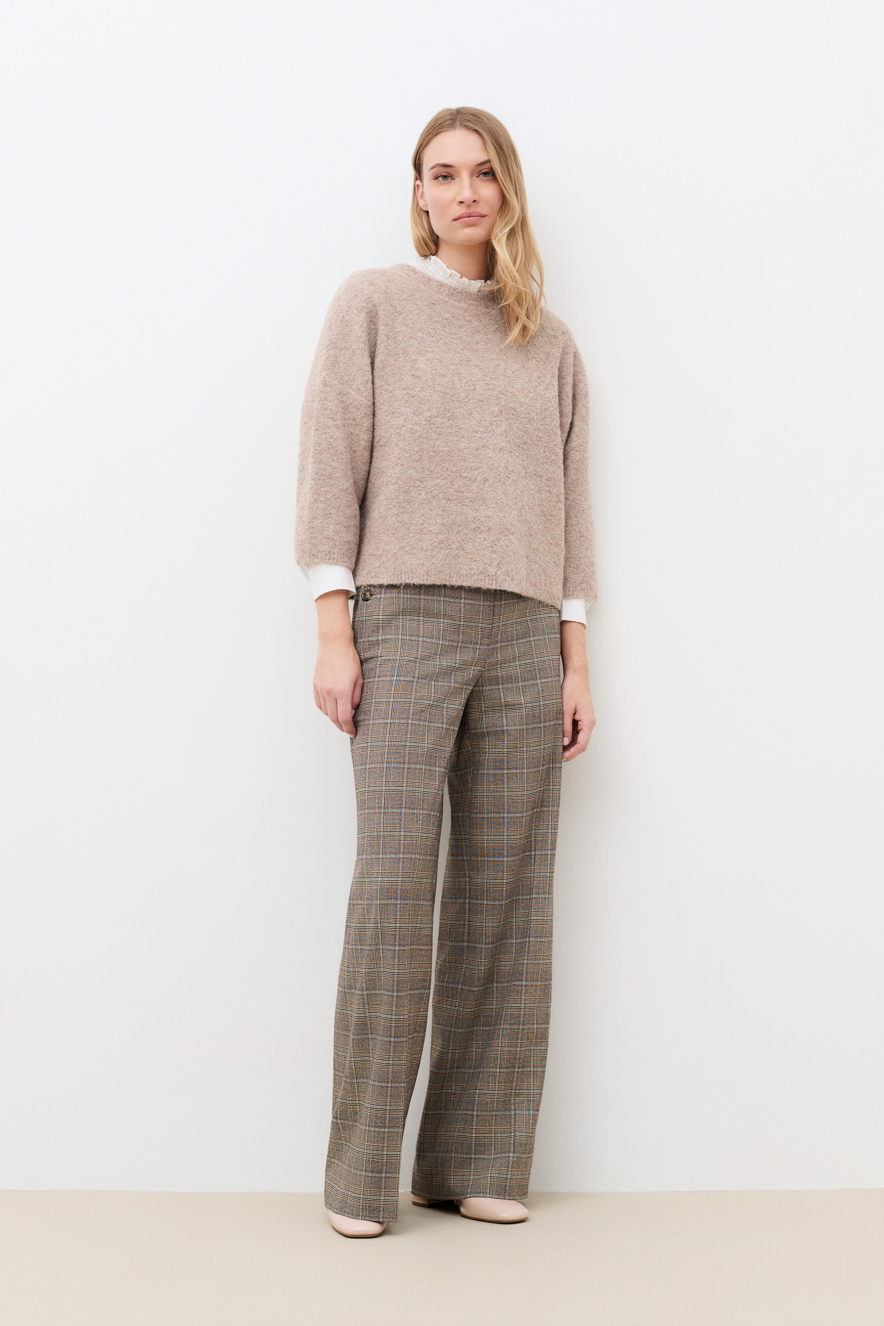 Mwinter sweater taupe woman