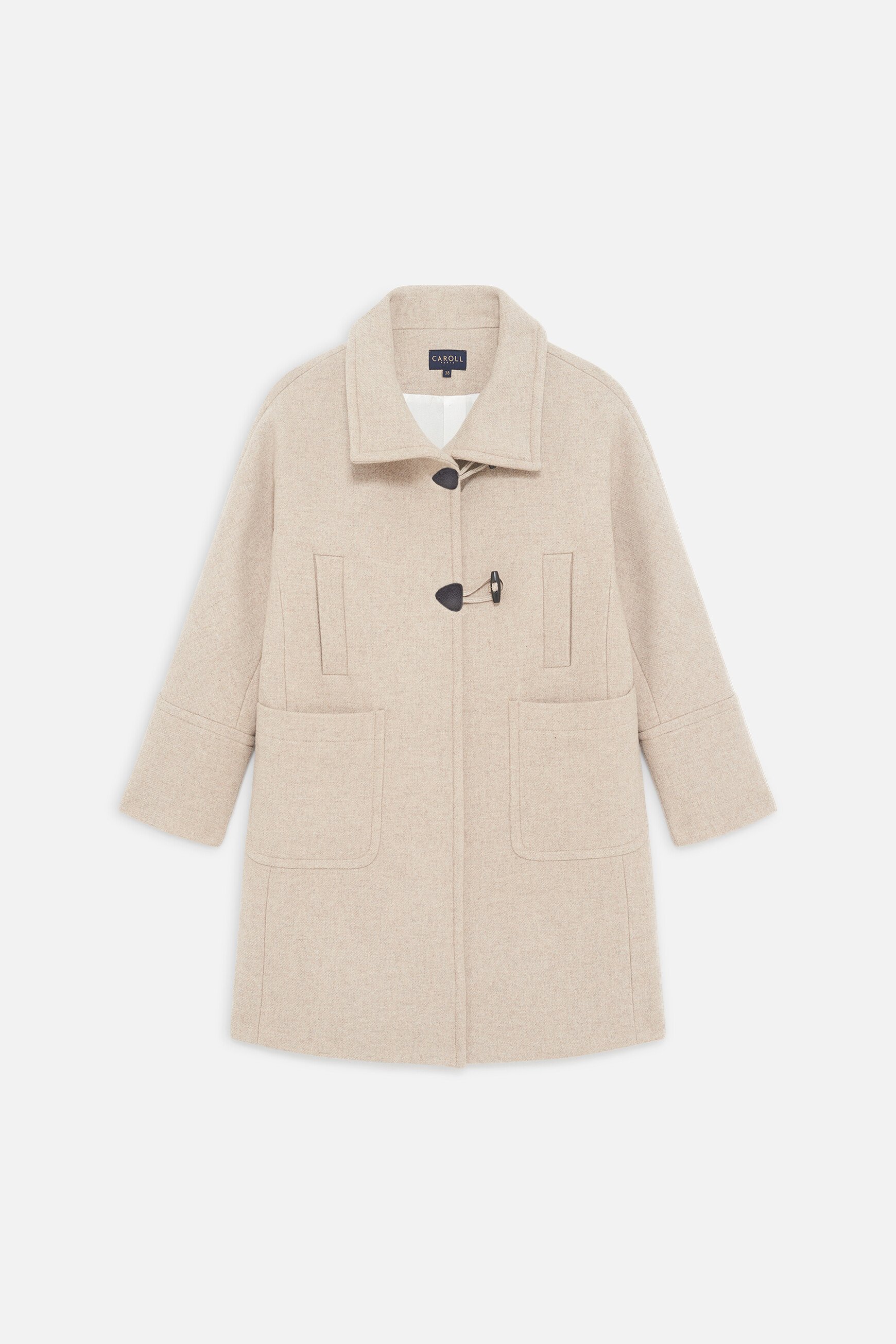 Gramont coat beige woman