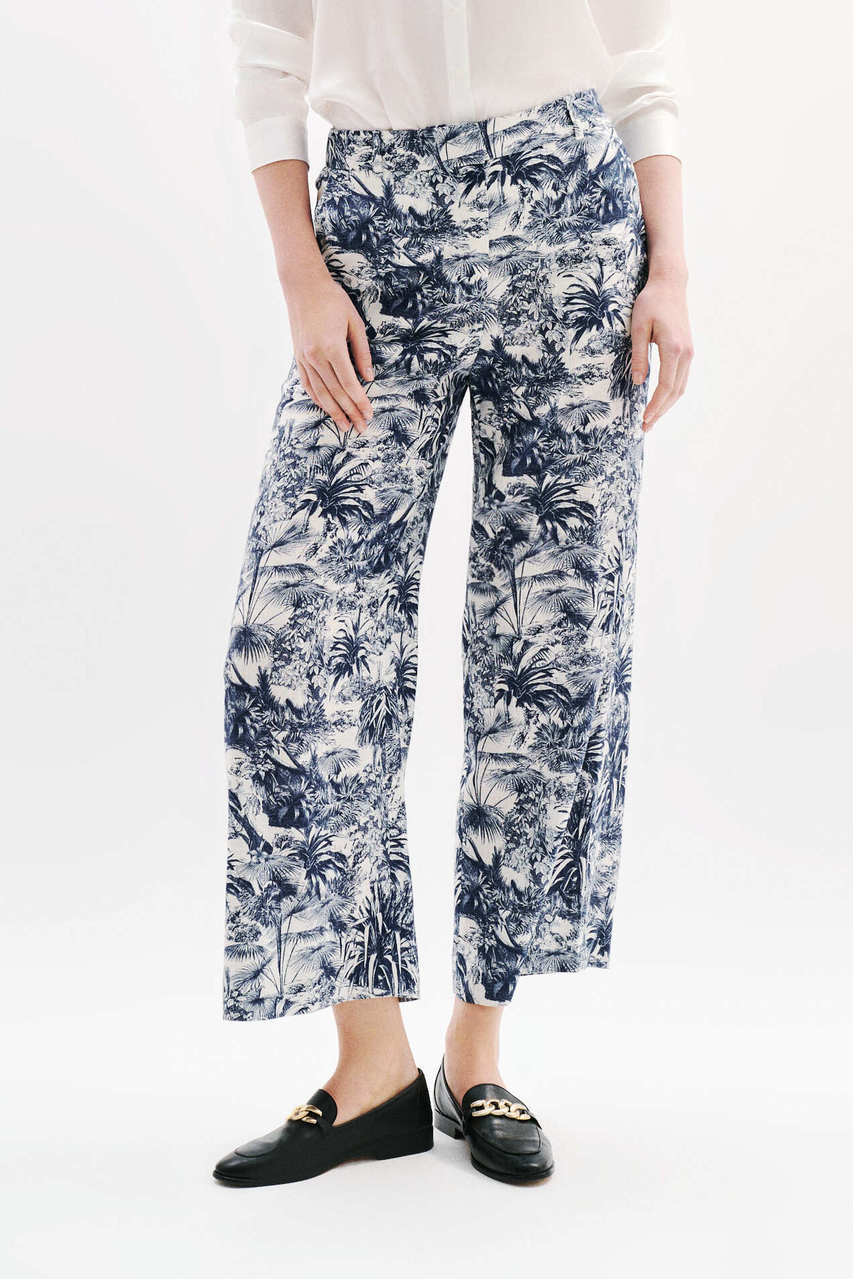 pantalon panda3 blanco mujer Pantalón Panda3 blanco mujer