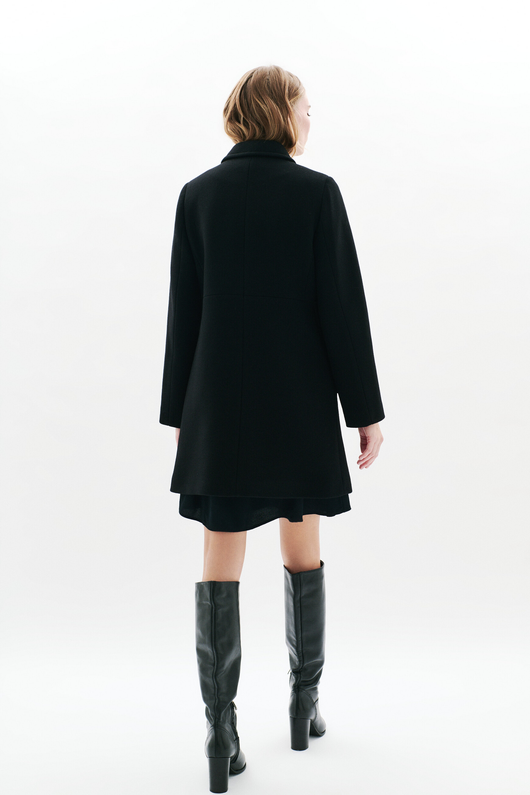 manteau geraldine noir femme Manteau Geraldine noir femme