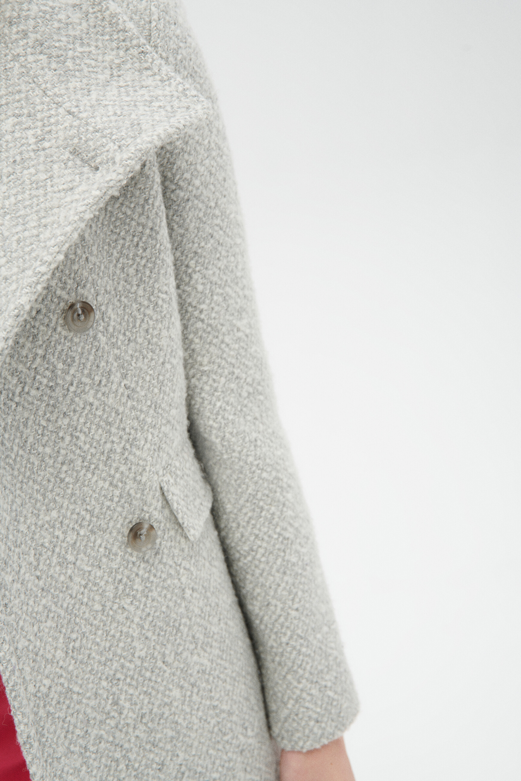 Gaston coat light grey woman