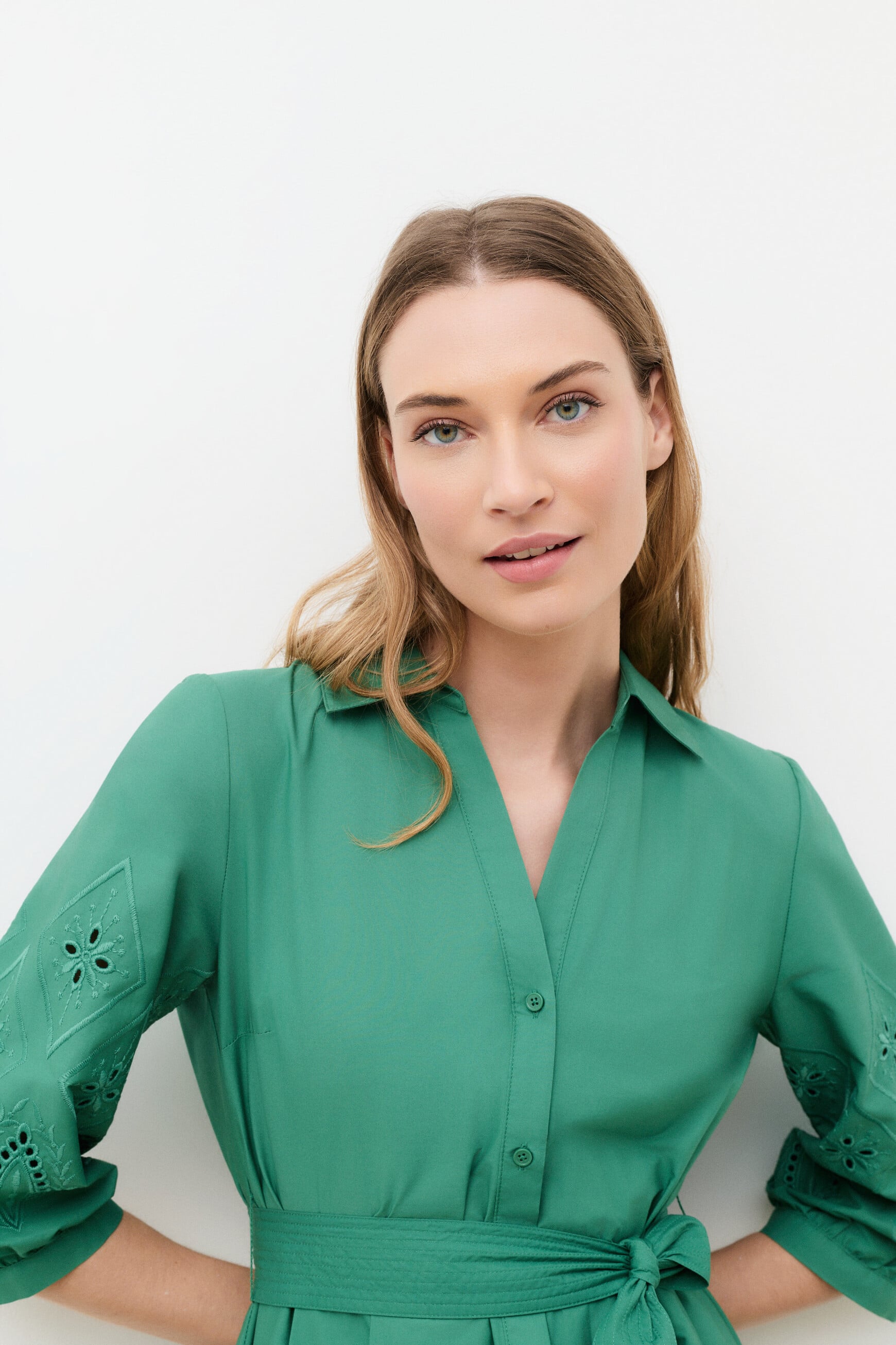 Romy dress green woman