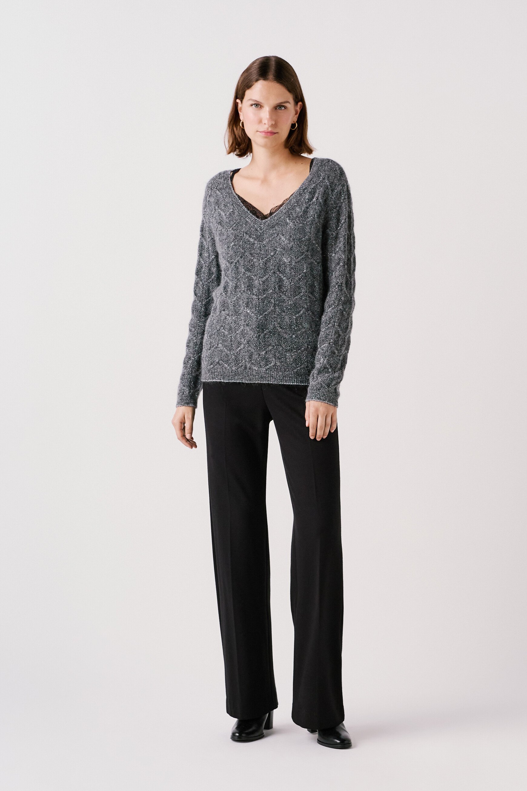 sweater mstanley dark grey woman Sweater mstanley dark grey woman