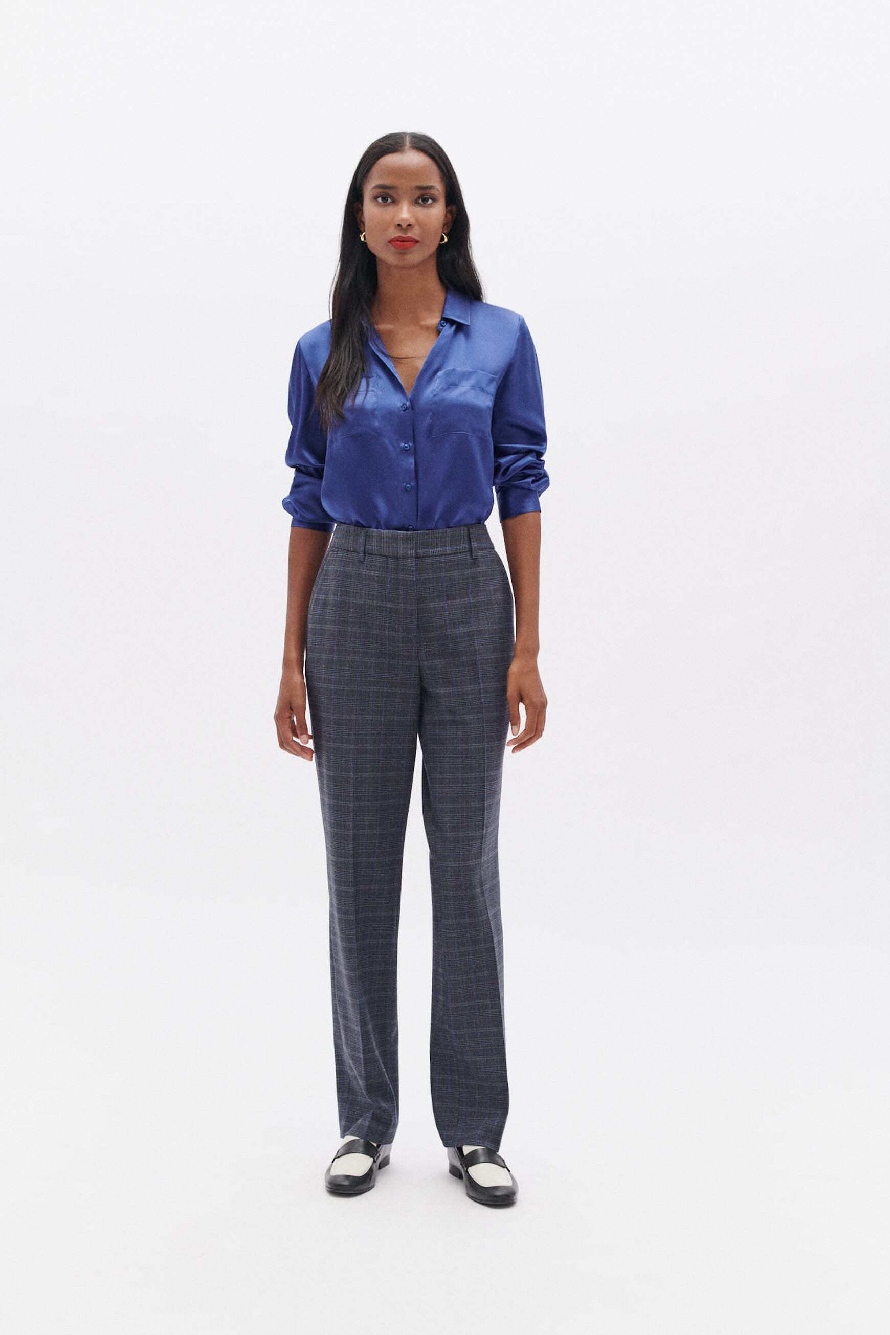 pantalon pierre bleu femme Pantalon pierre bleu femme