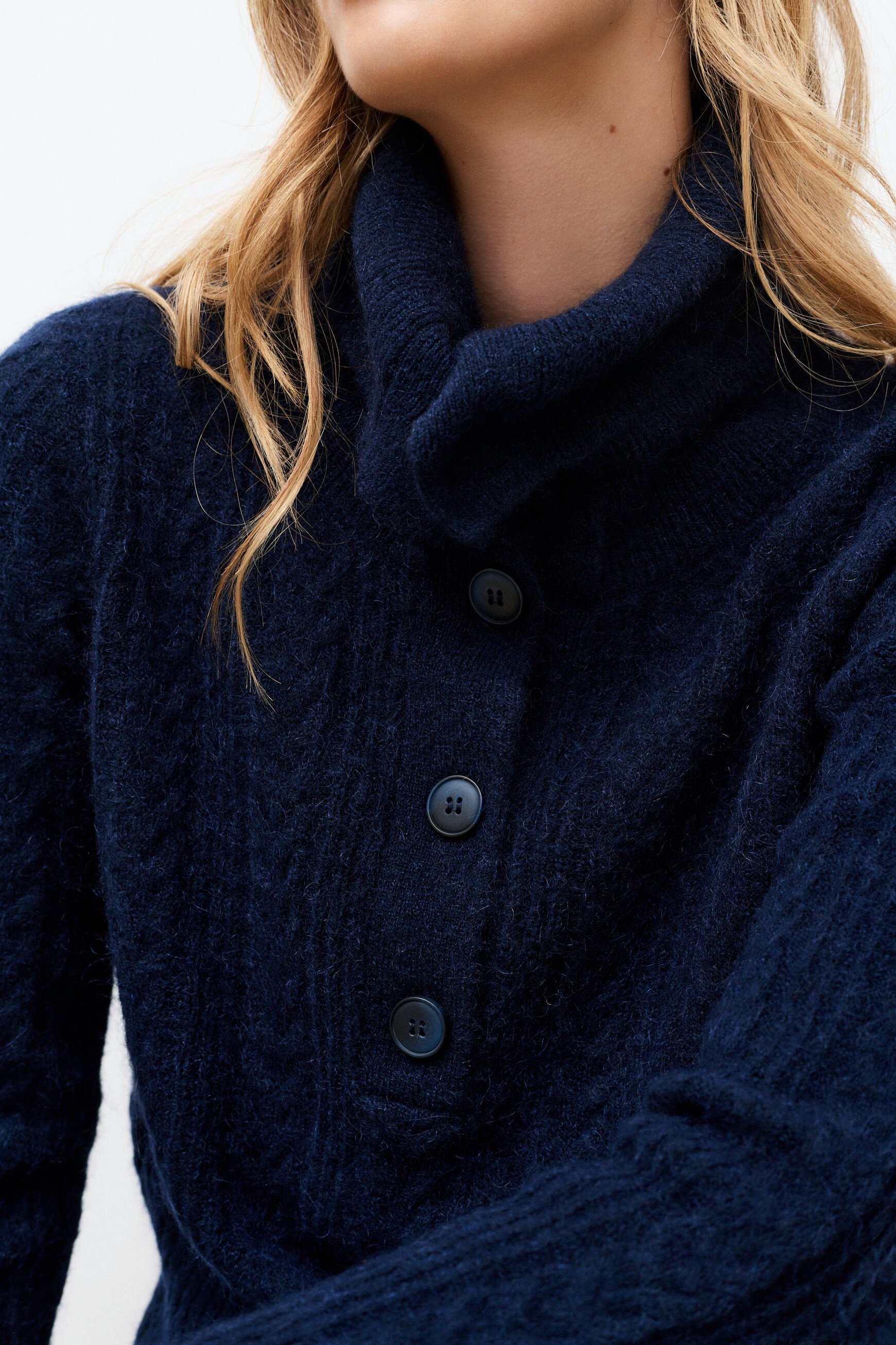 Pull Mdarcy bleu marine femme