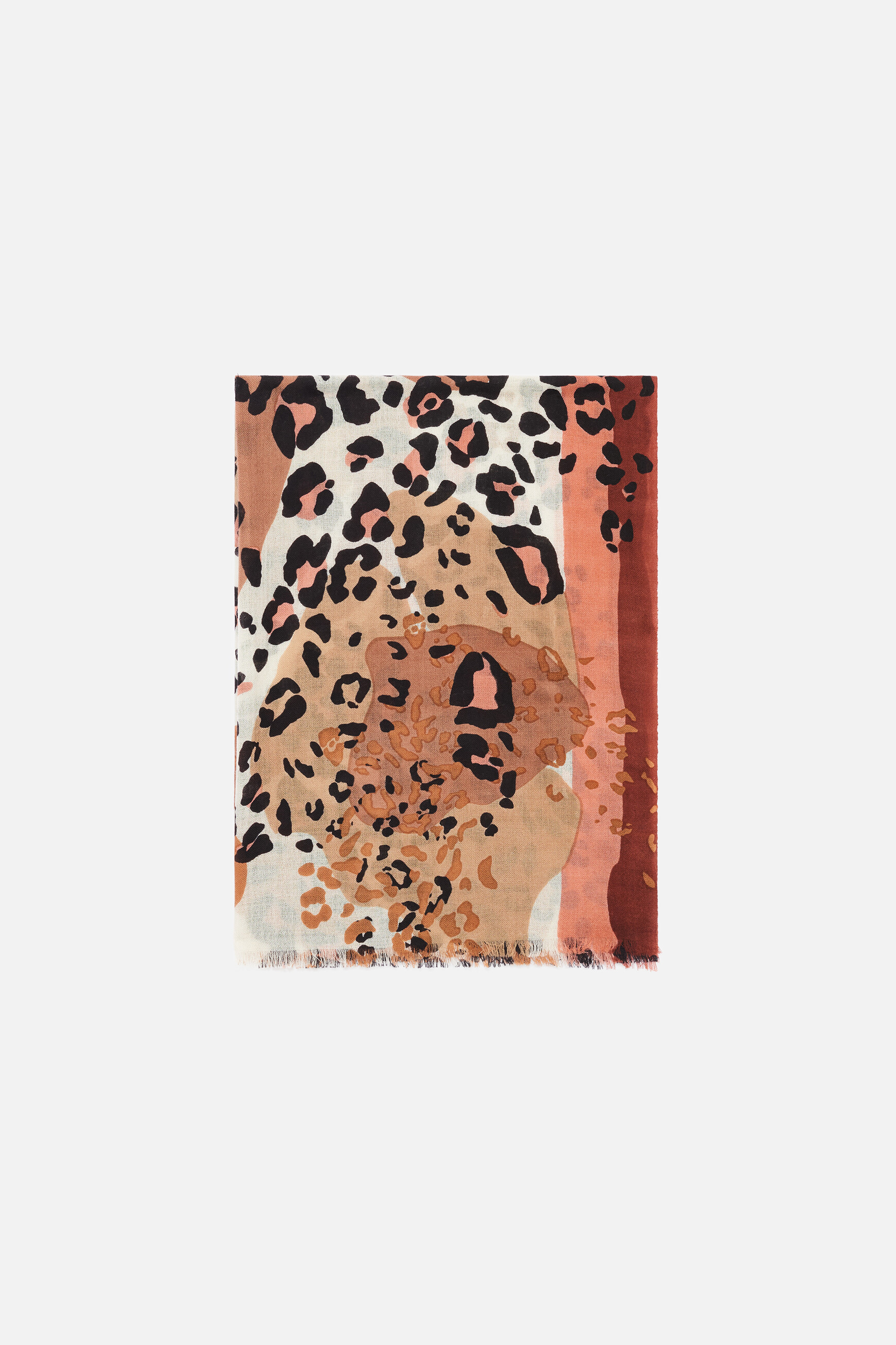 Leor scarf 100% wool taupe woman