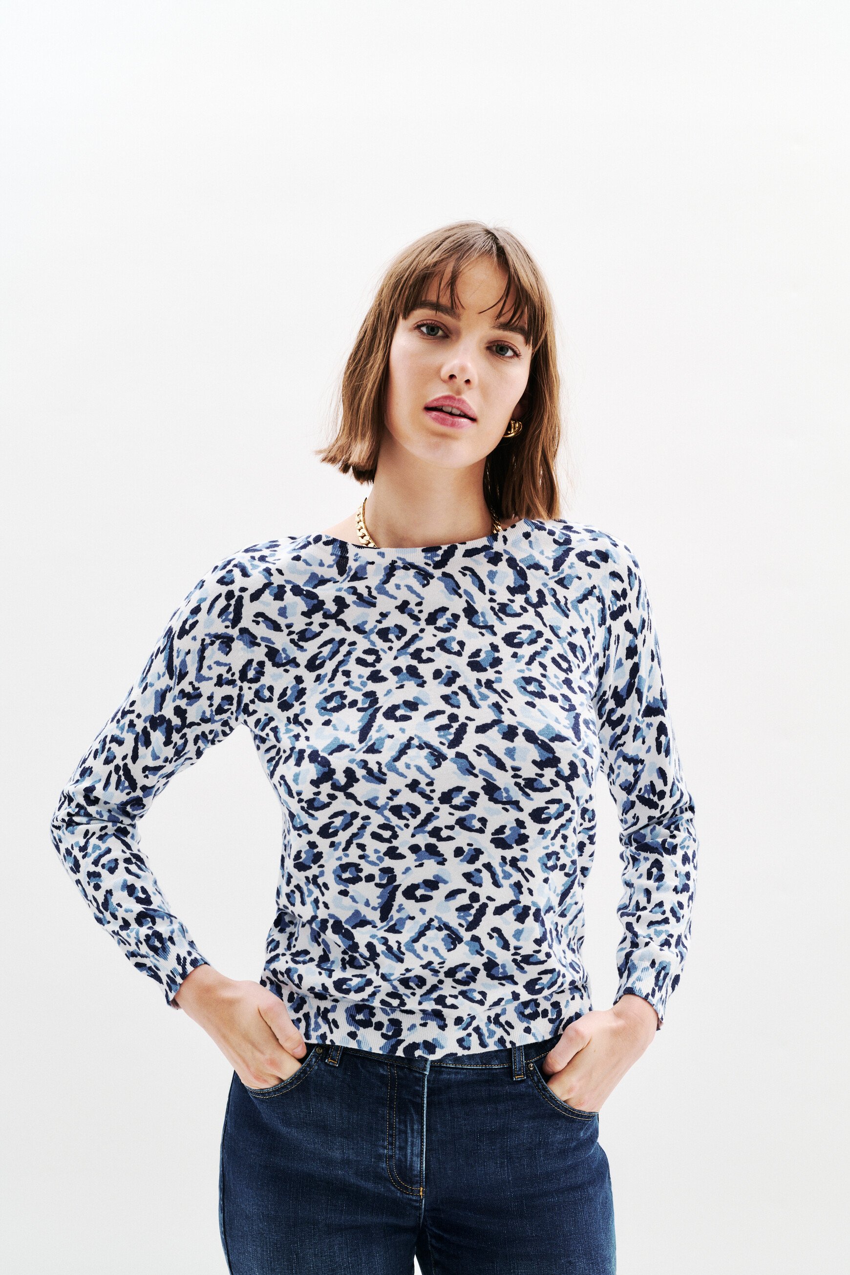 pull mlukas bleu femme Pull Mlukas bleu femme