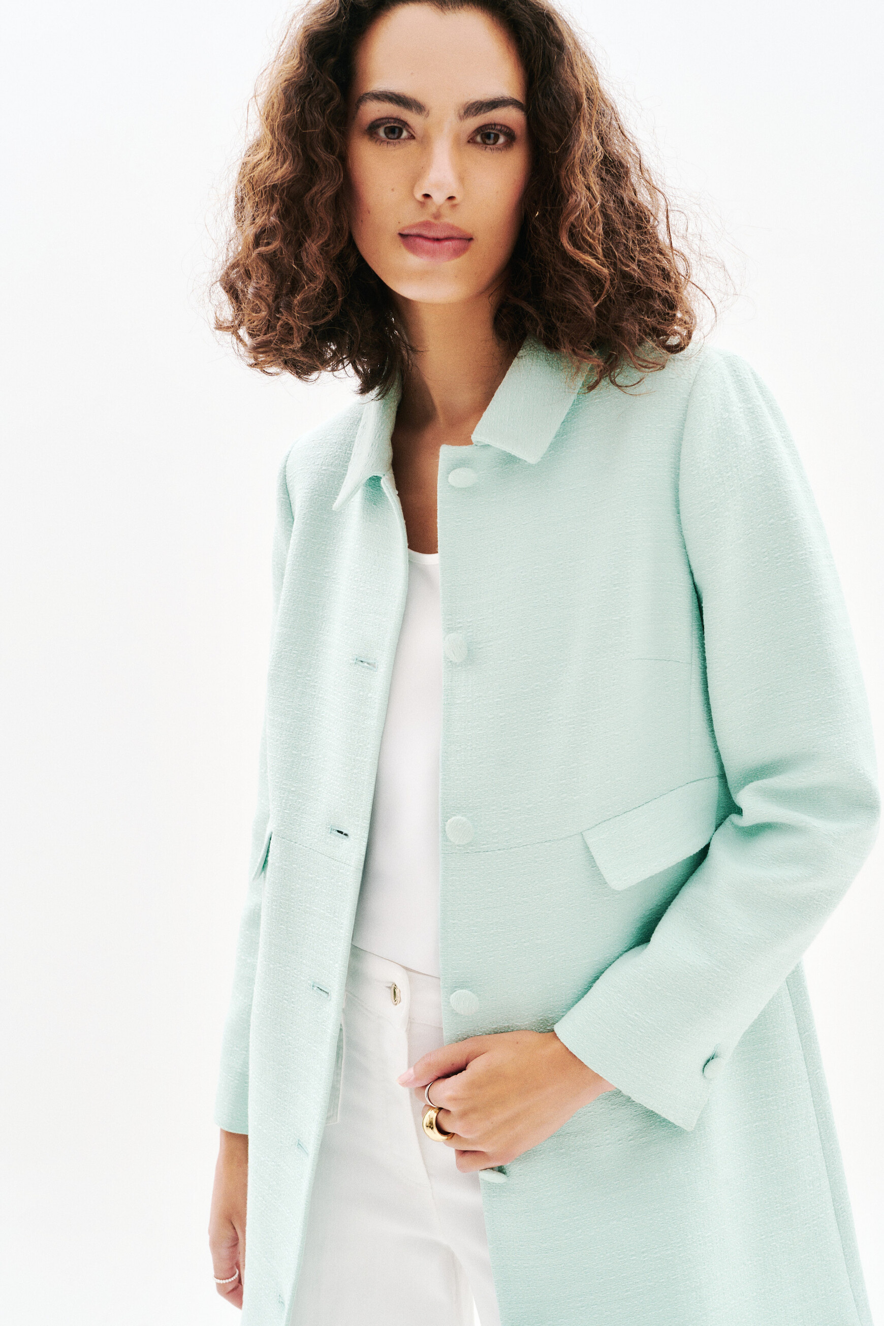 manteau granita2 vert clair femme Manteau Granita2 vert clair femme