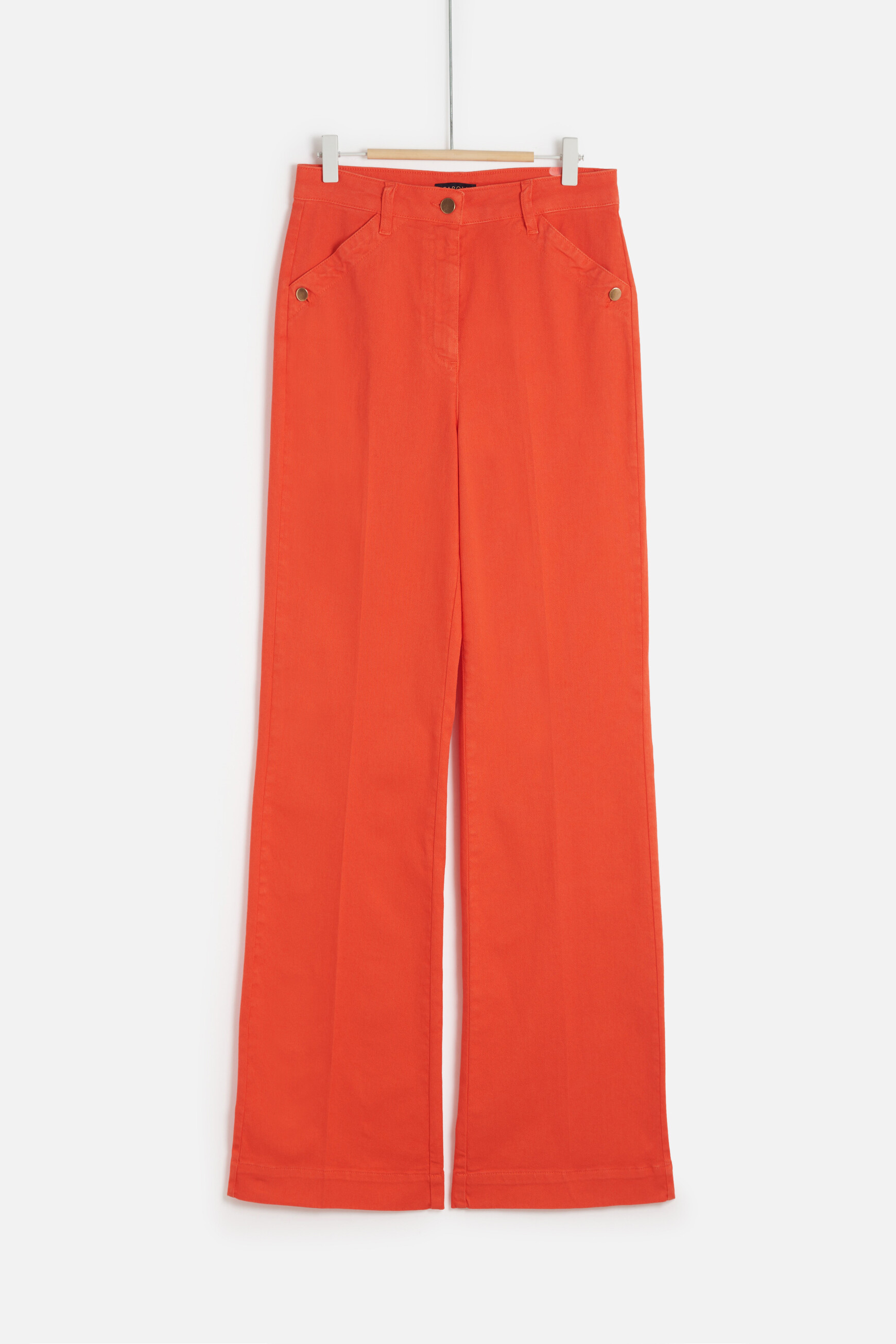 Hose Lazzaro orange damen