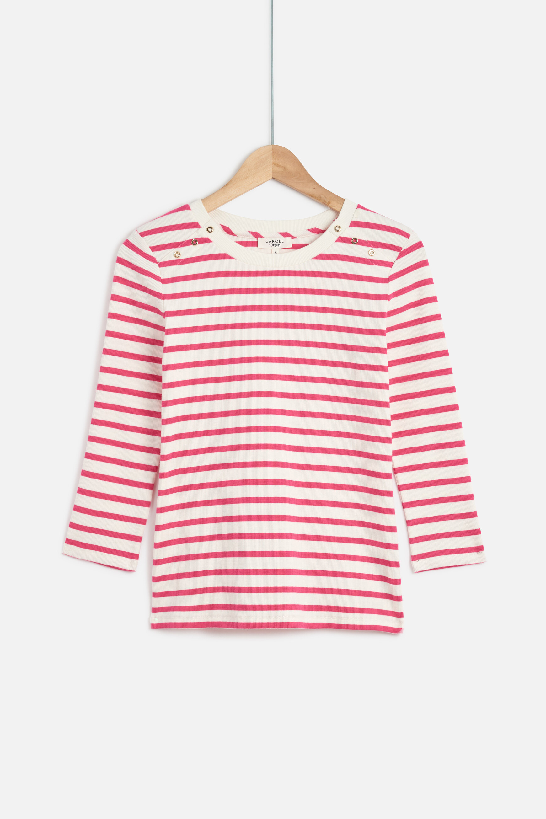 t shirt bento b rose fushia femme t-shirt bento b rose fushia femme