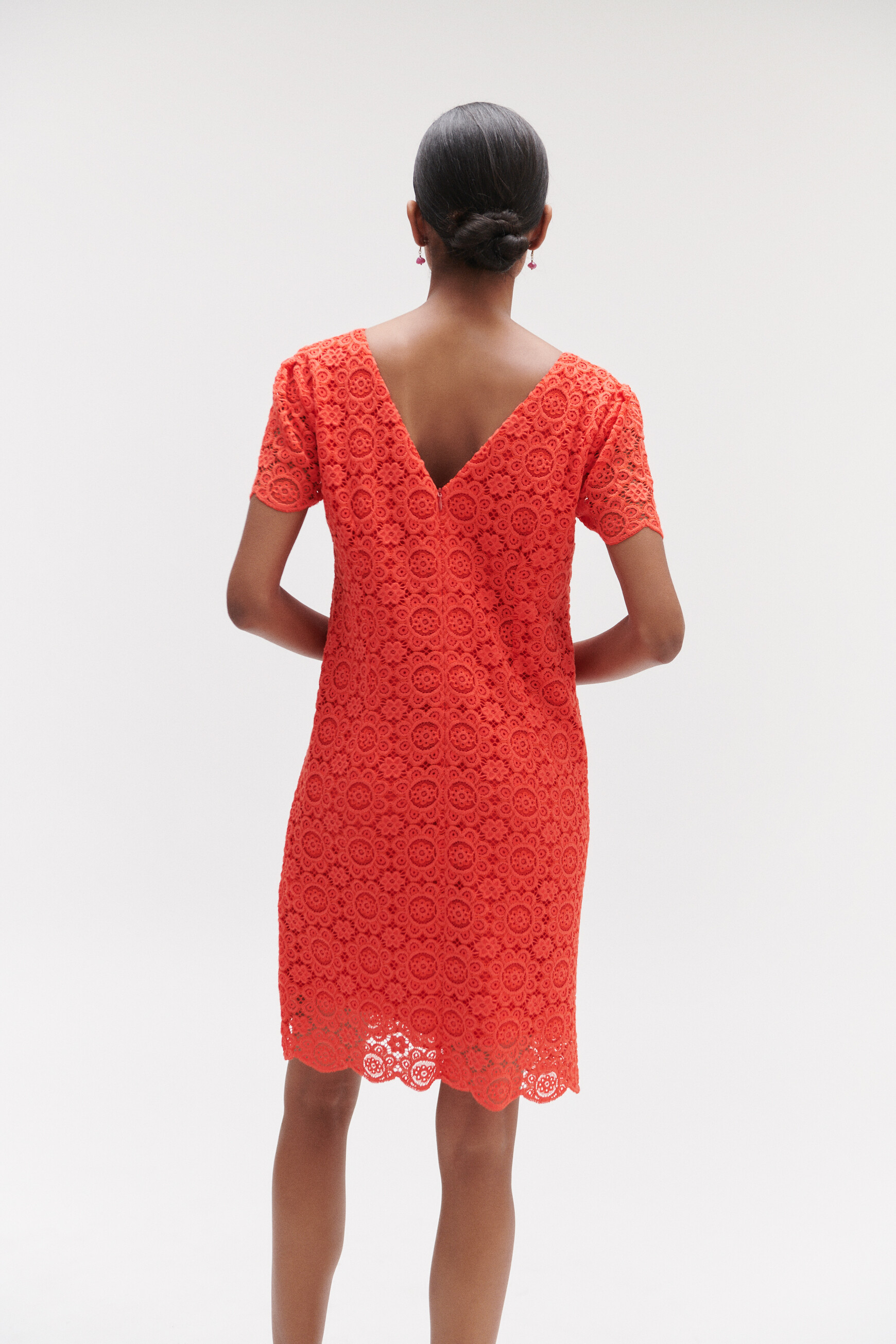 robe lulu rouge femme