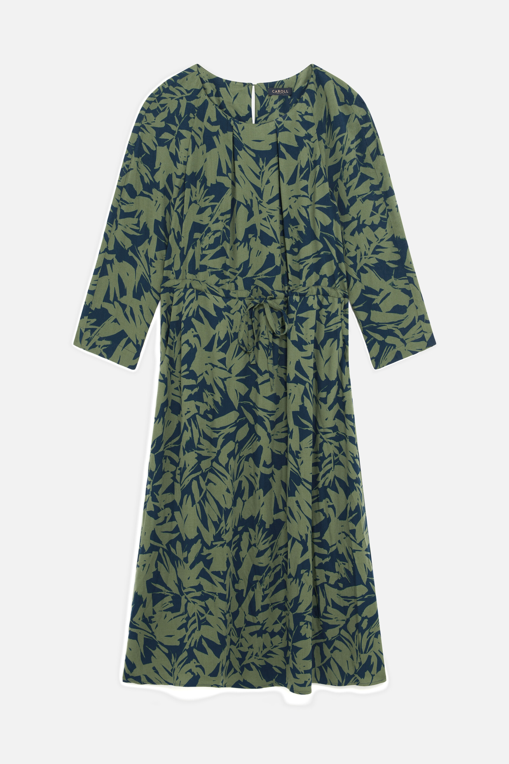 Robe roulia vert clair femme