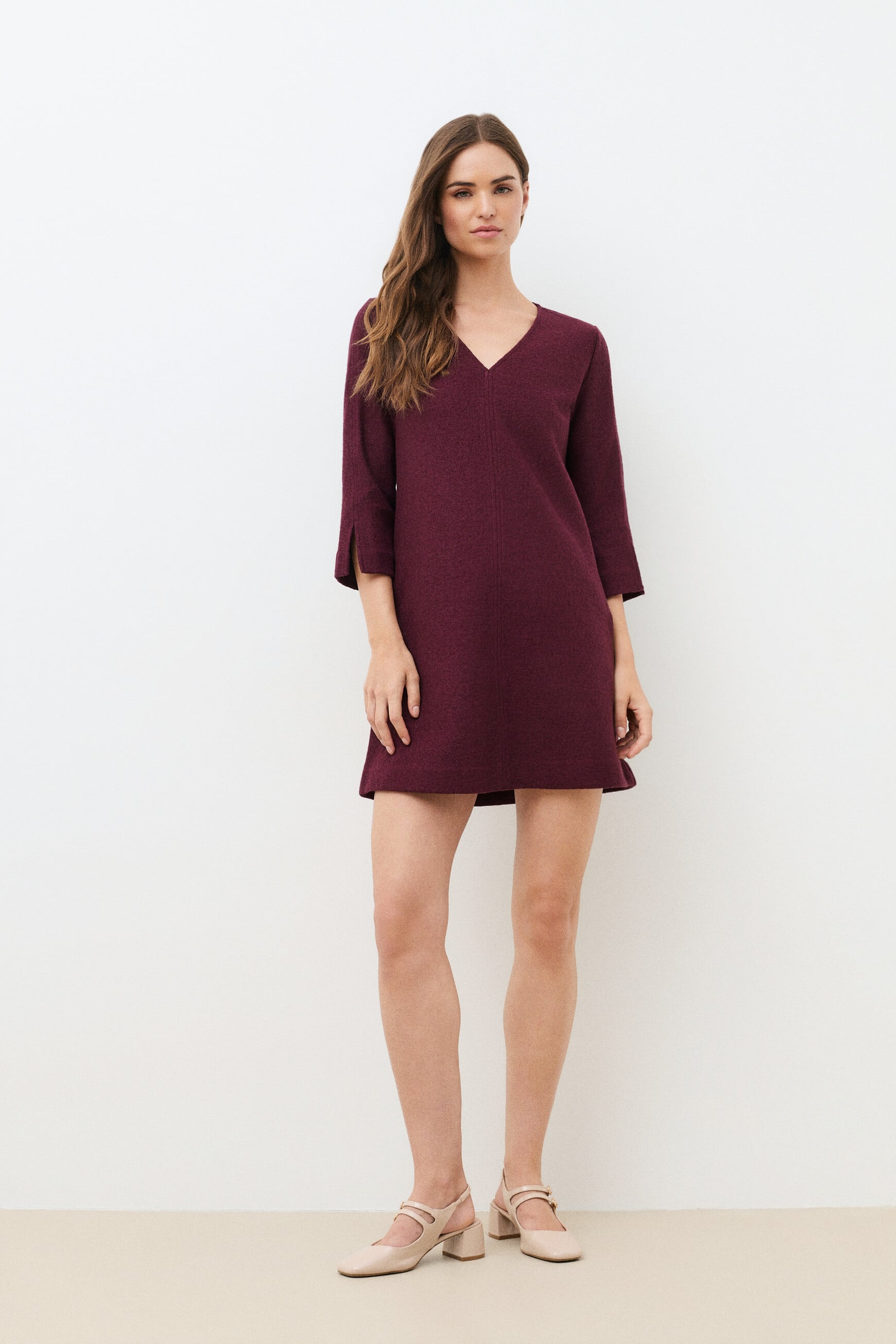 Rflora dress plum woman