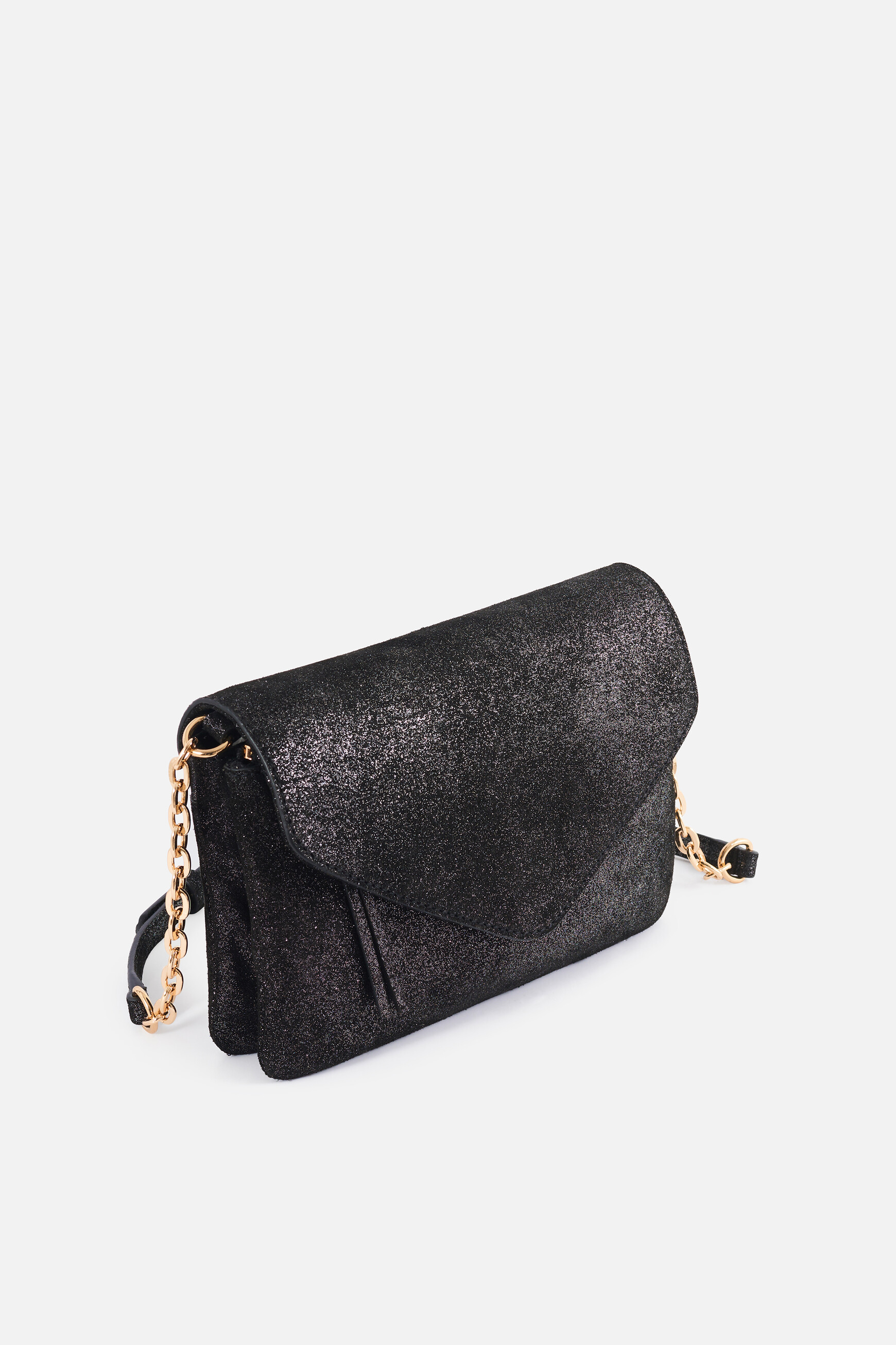bolso solina en cuero de cuir negro mujer Bolso Solina en cuero de cuir negro mujer