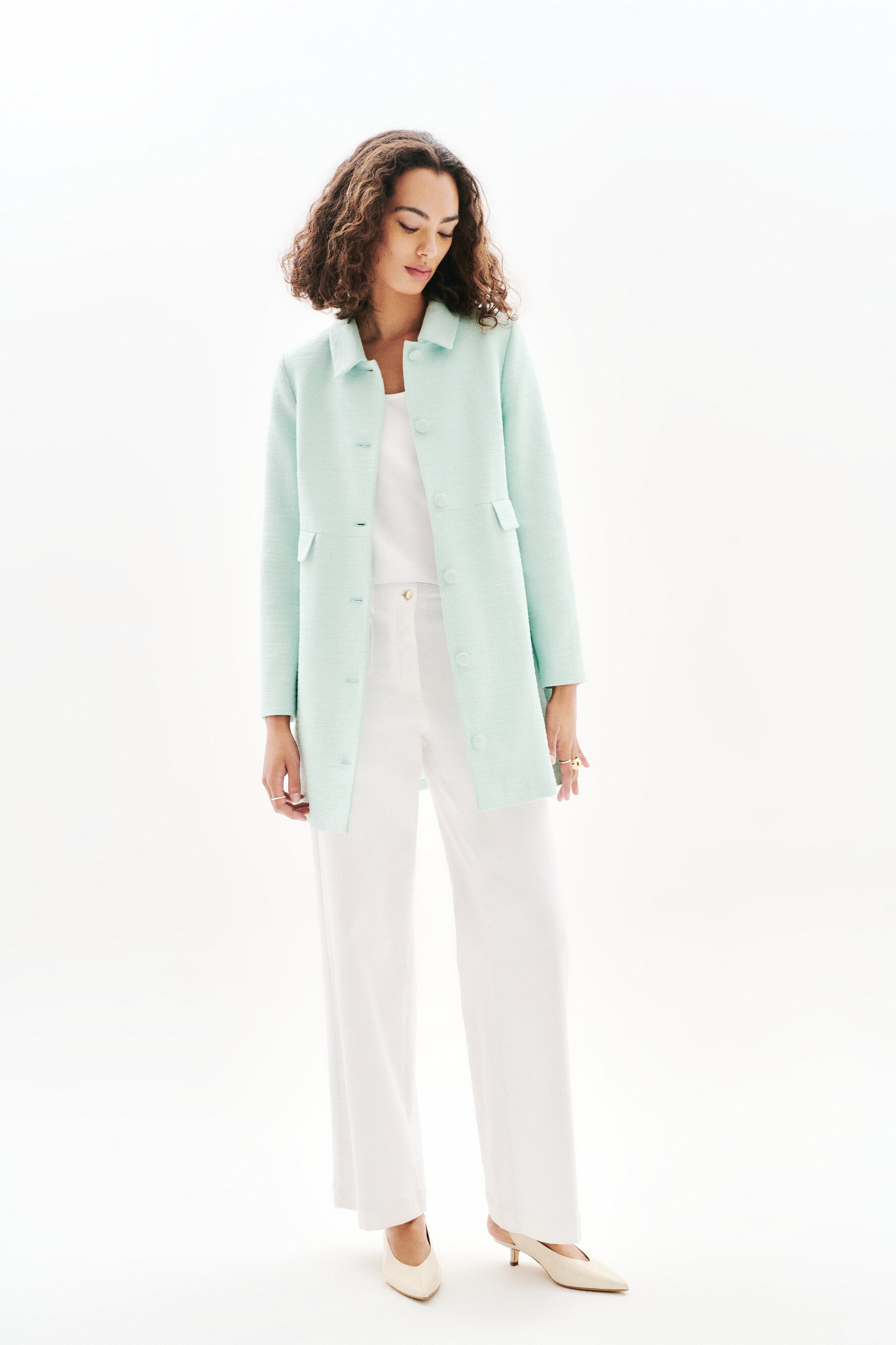 manteau granita2 vert clair femme Manteau Granita2 vert clair femme