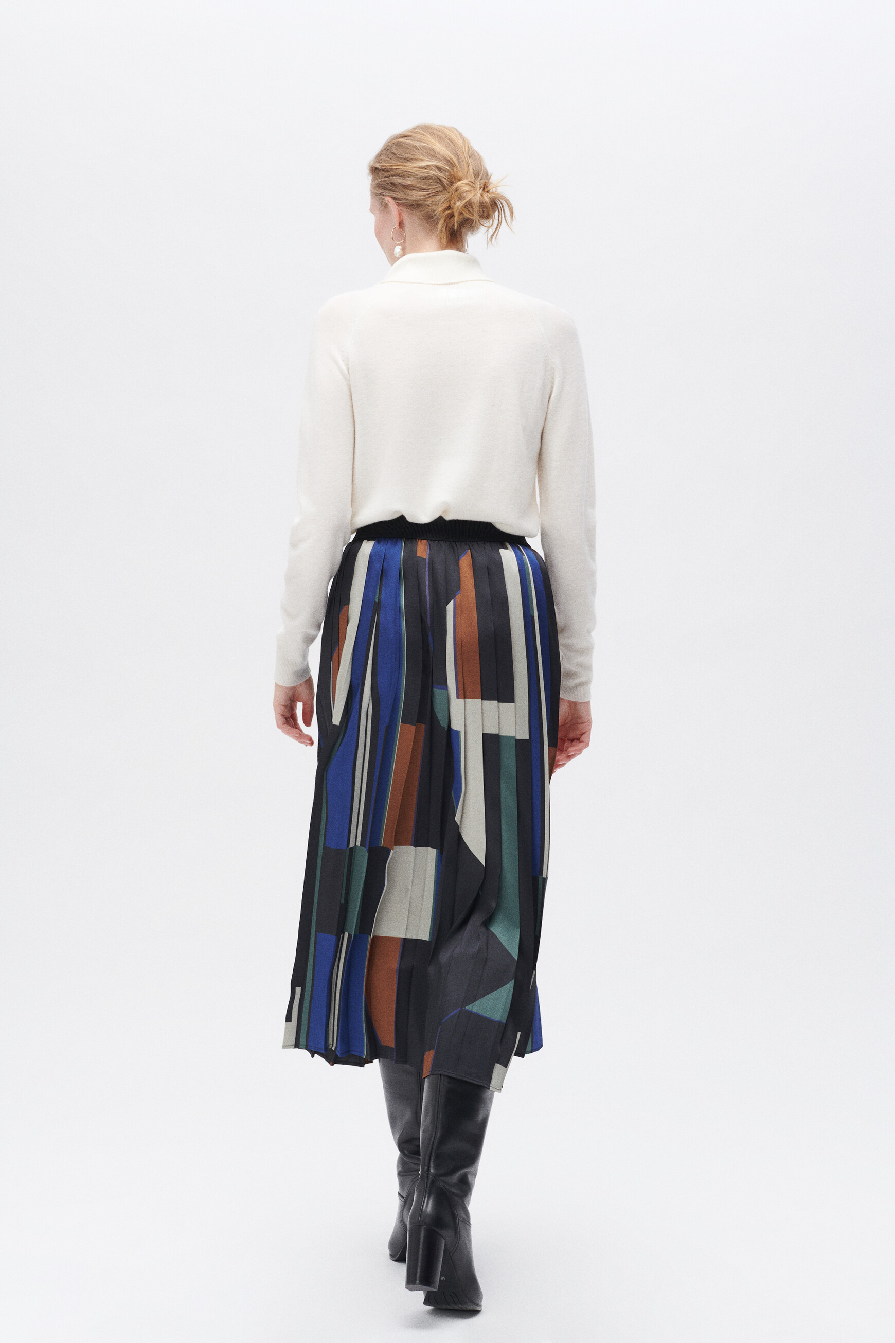 Falda Joe azul eléctrico mujer