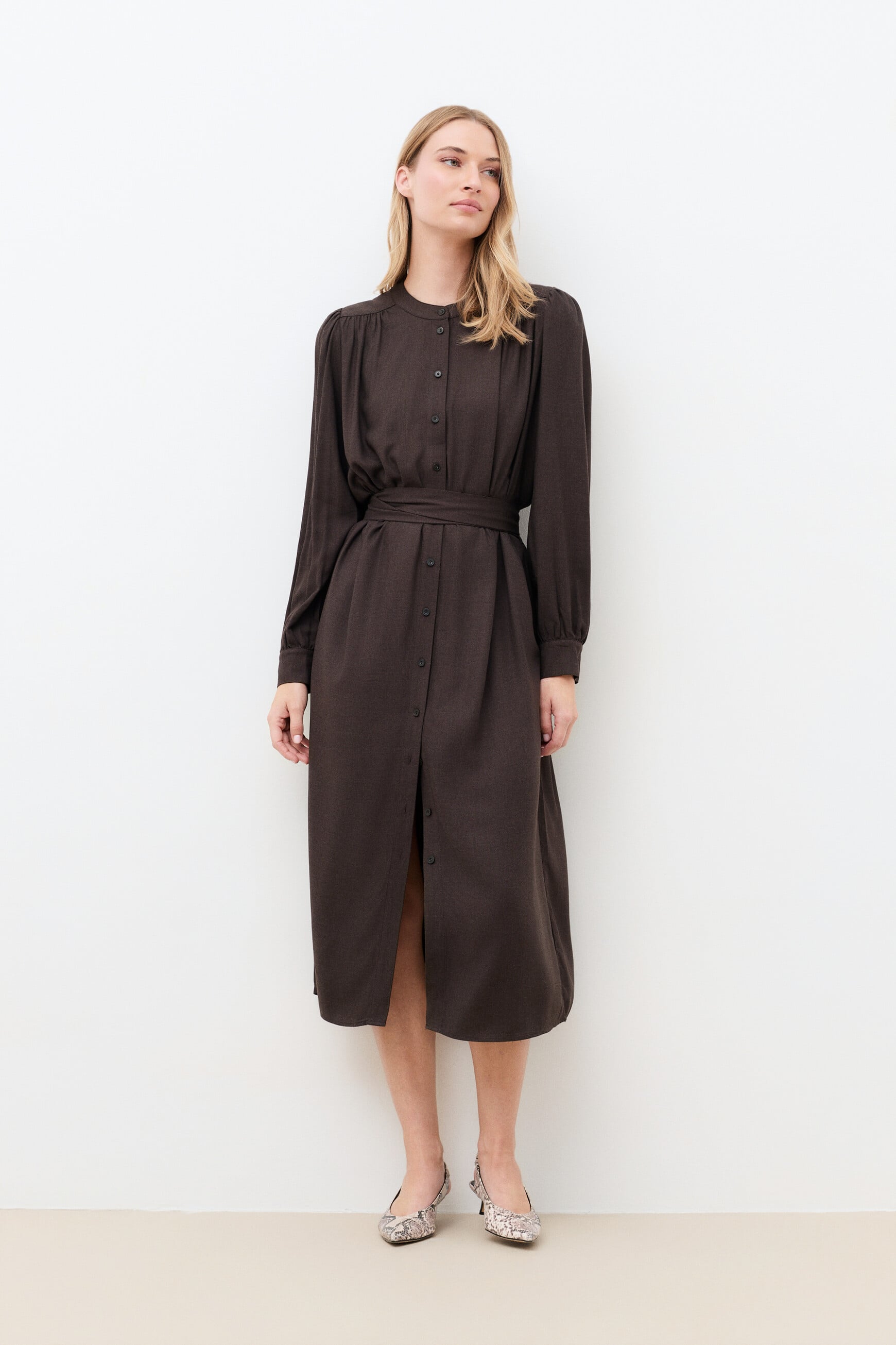 Kleid Ralessia braun damen