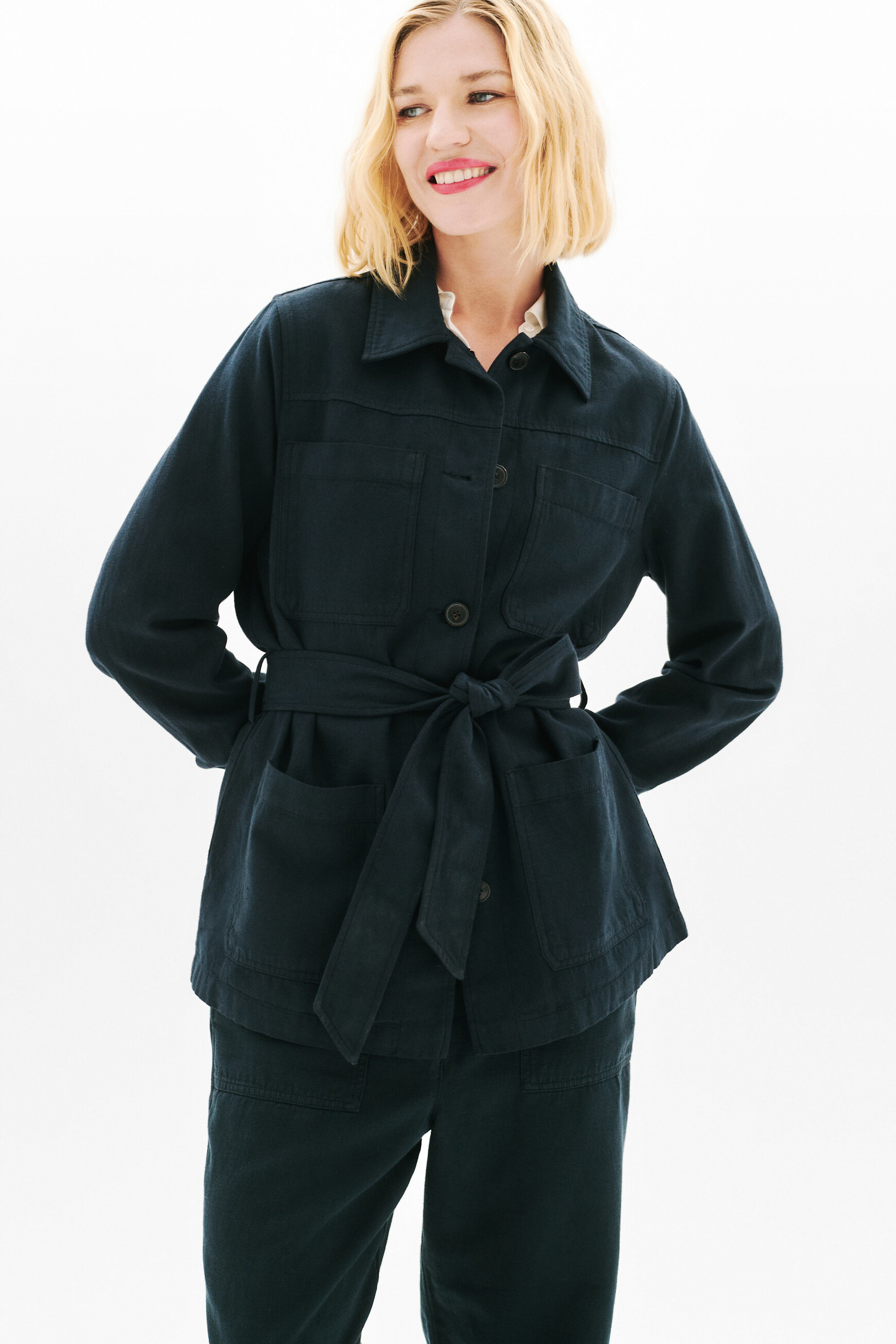 saharienne vkelly2 jacke schwarz damen Saharienne Vkelly2 Jacke schwarz damen