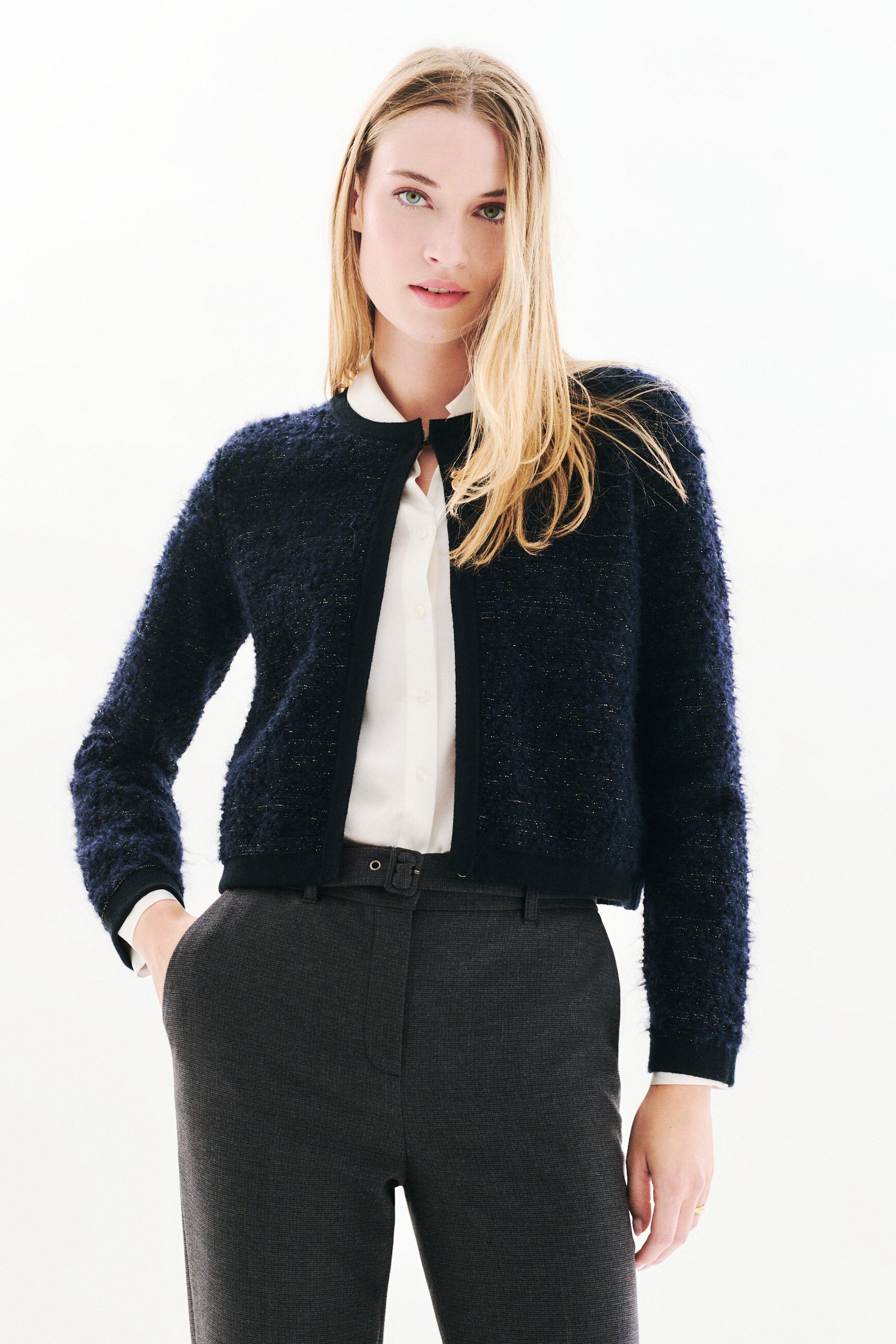 mfranca bolero navy blue woman Mfranca bolero navy blue woman