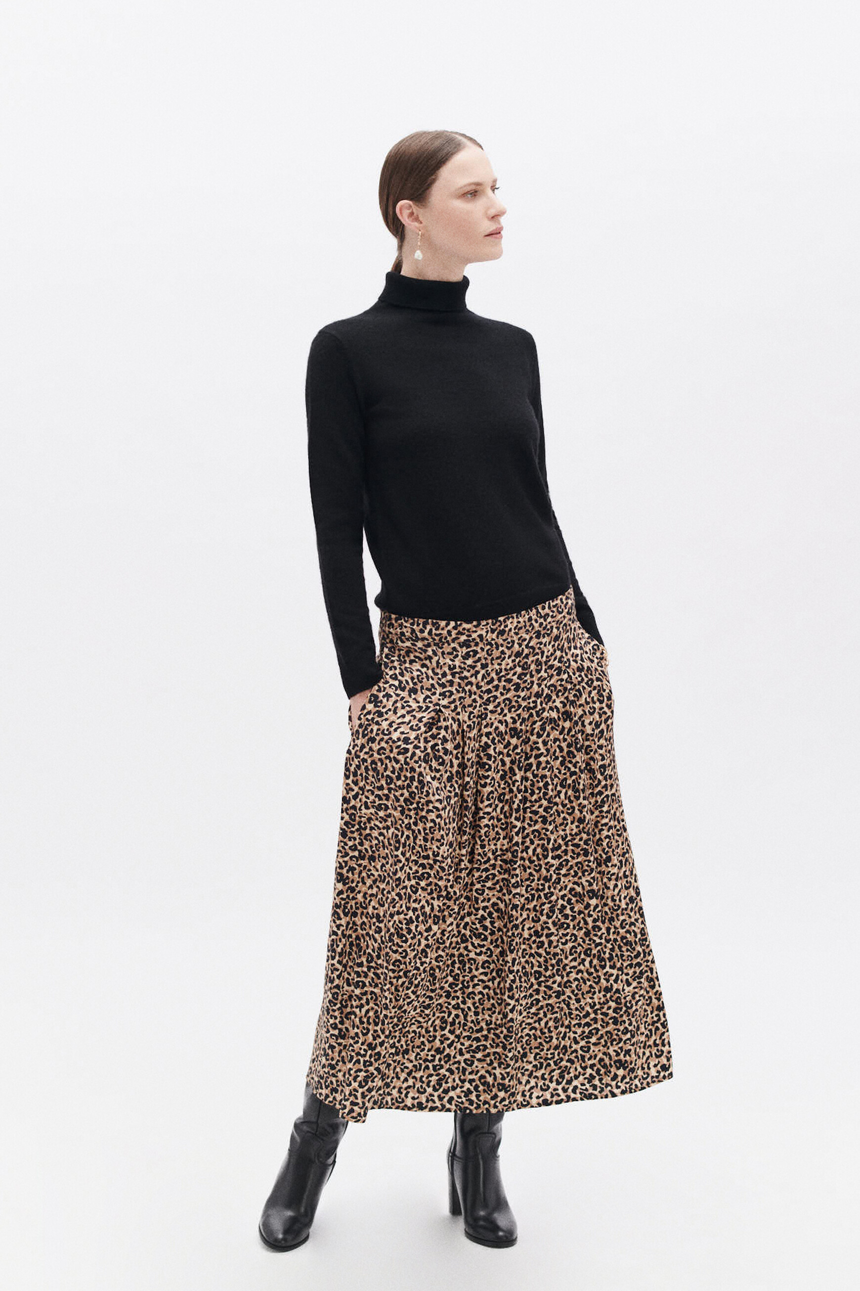 Jupe jenina2 marron femme