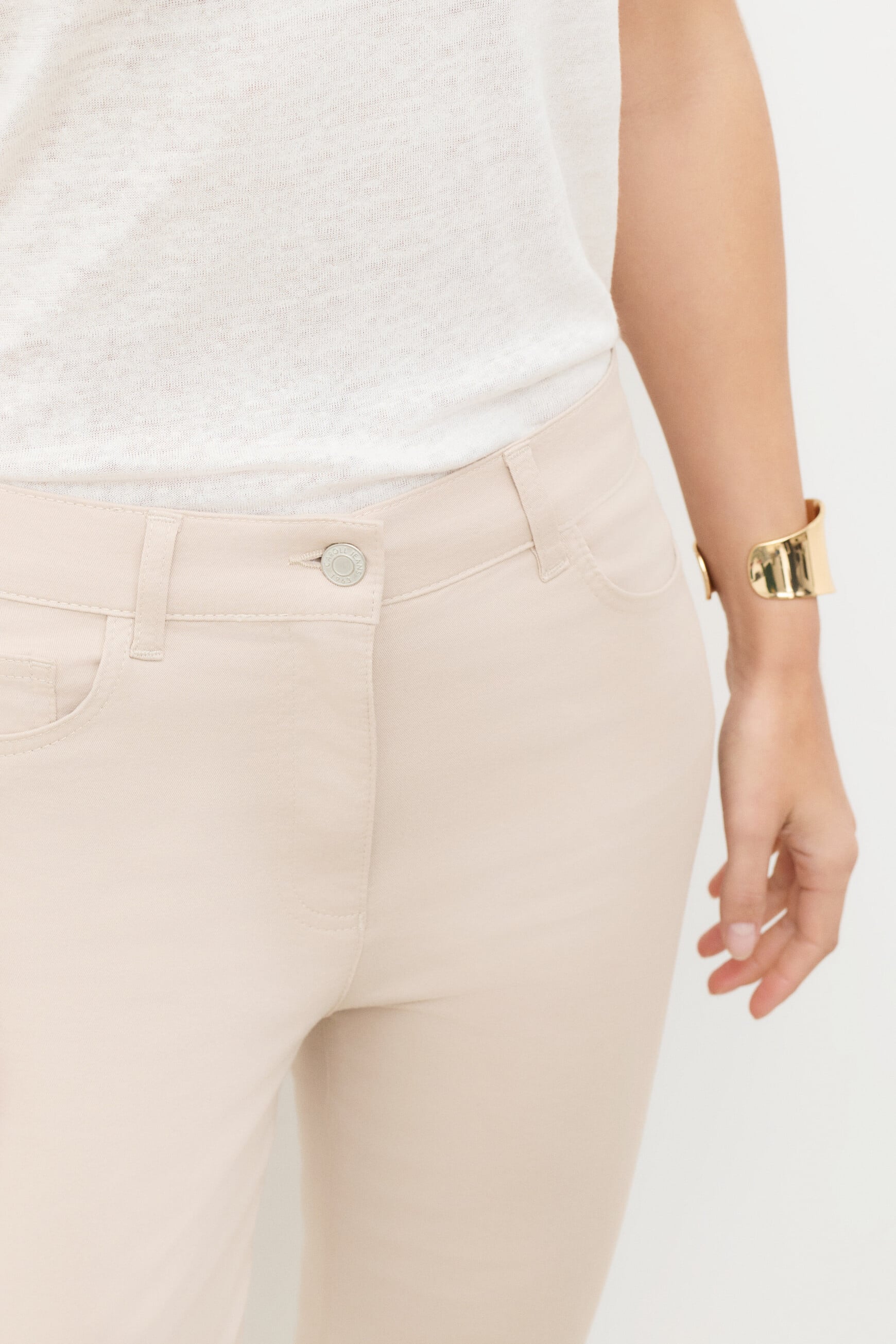 Mason cropped pants sand woman