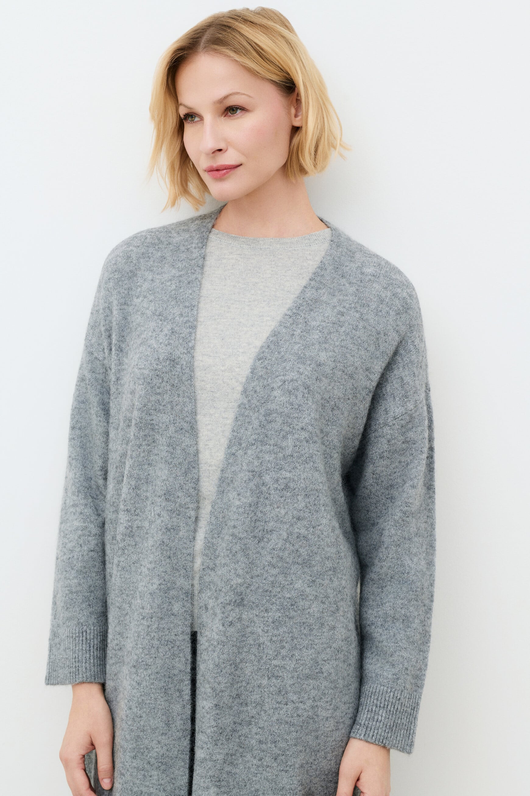 Maglione Mwendy grigio donna