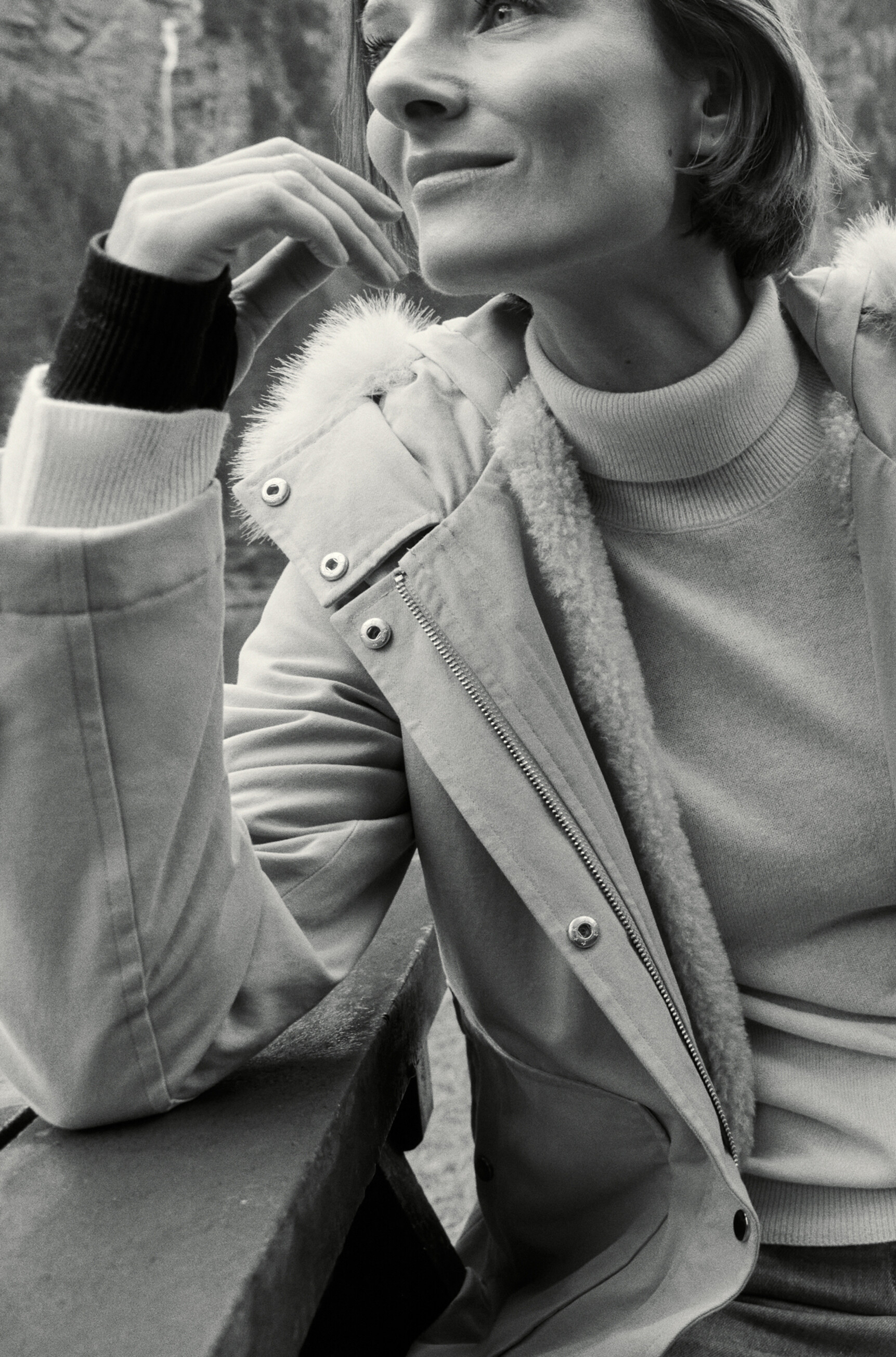 Parka galaska beige femme
