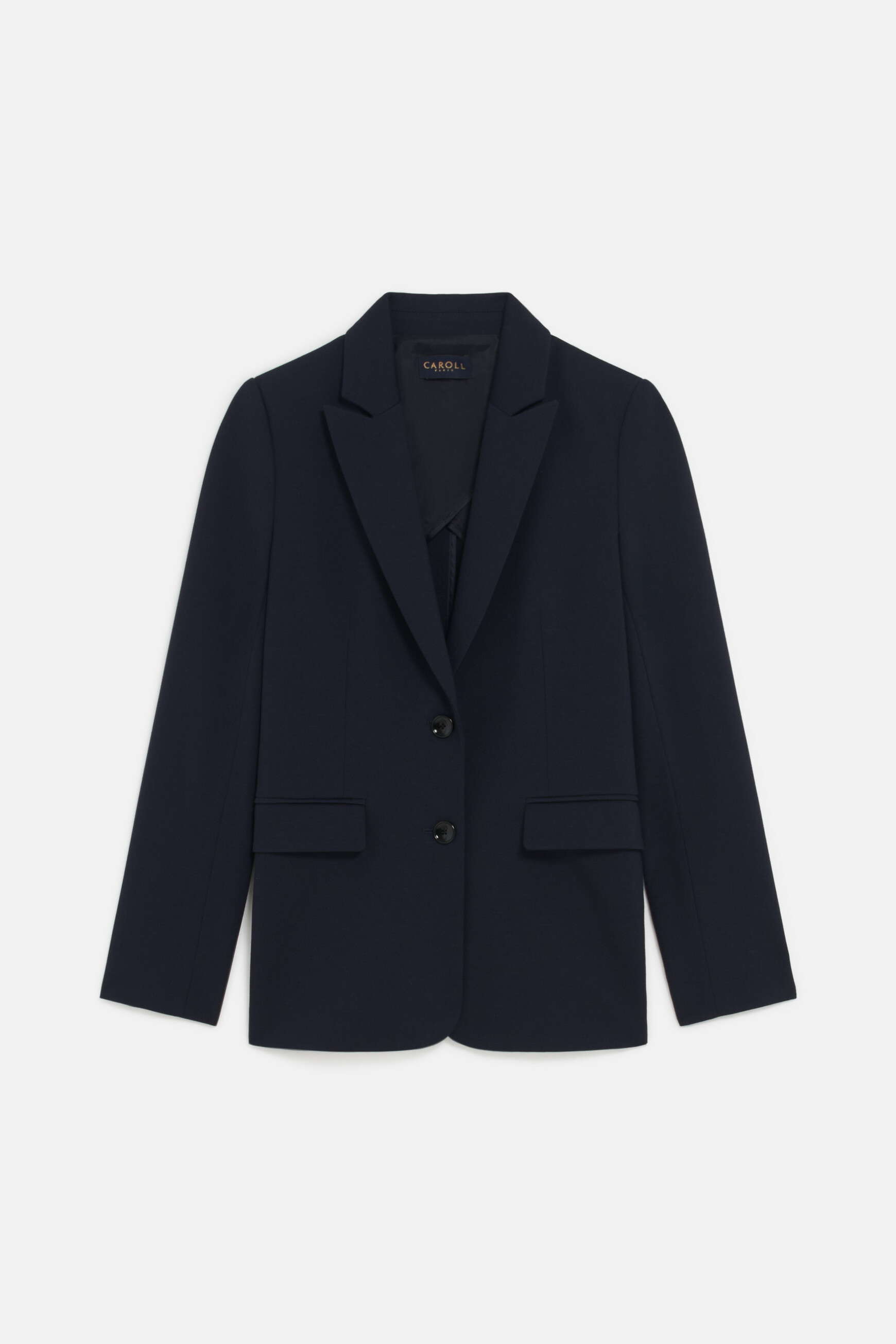 Veste violene bleu marine femme