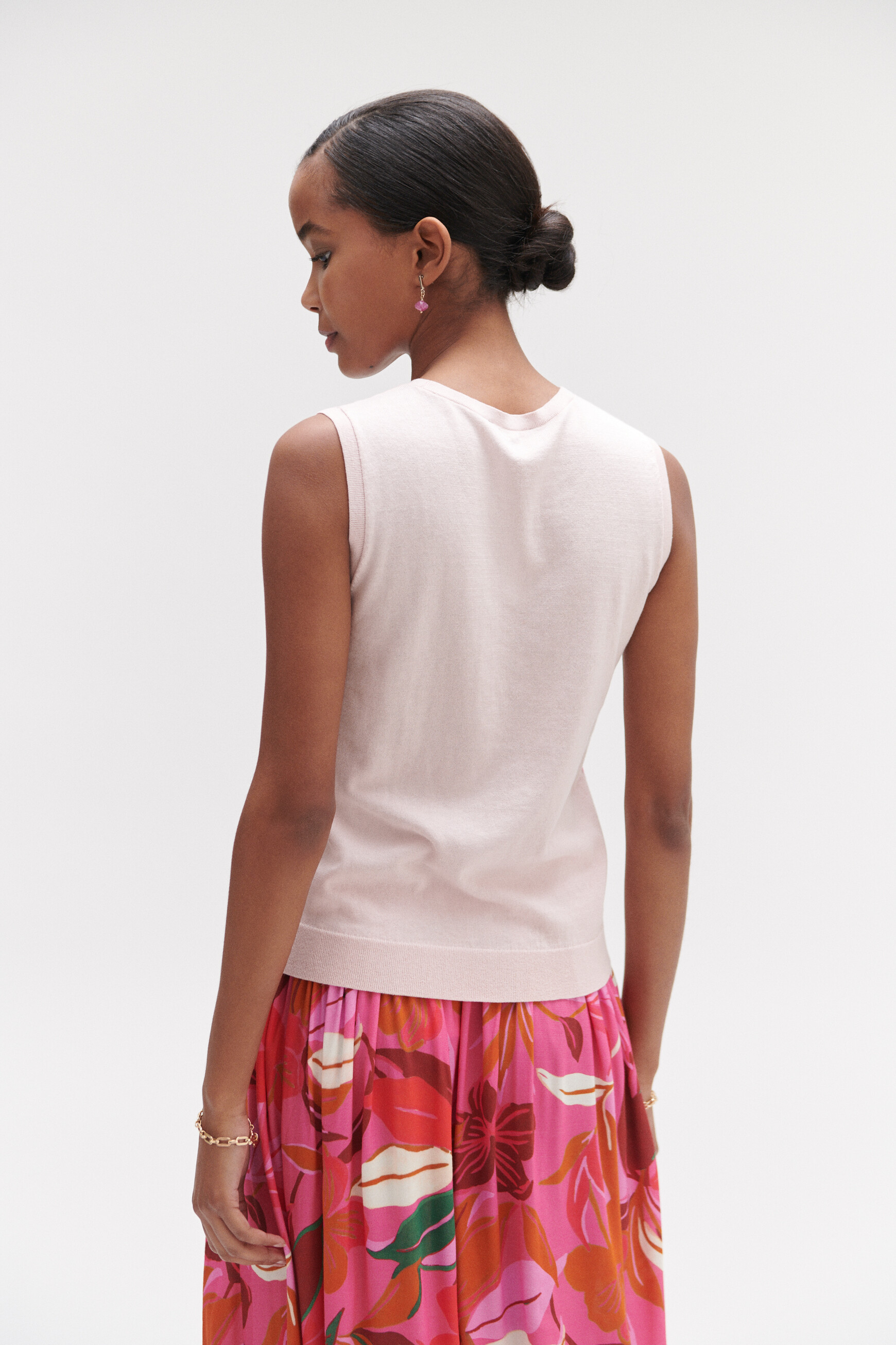 debardeur franck rose clair femme Débardeur franck rose clair femme