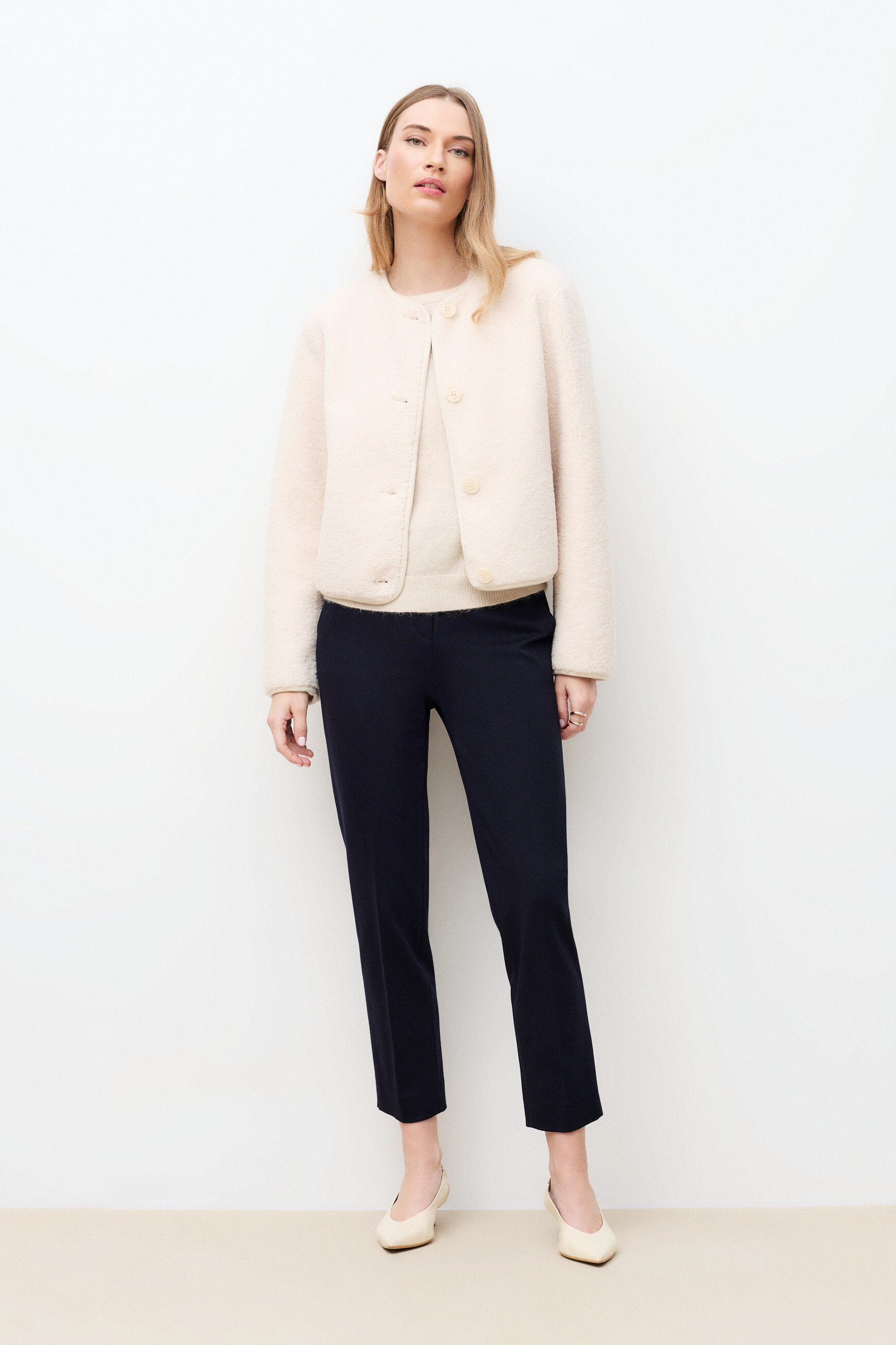 Manteau Gouvernail2 ivoire femme