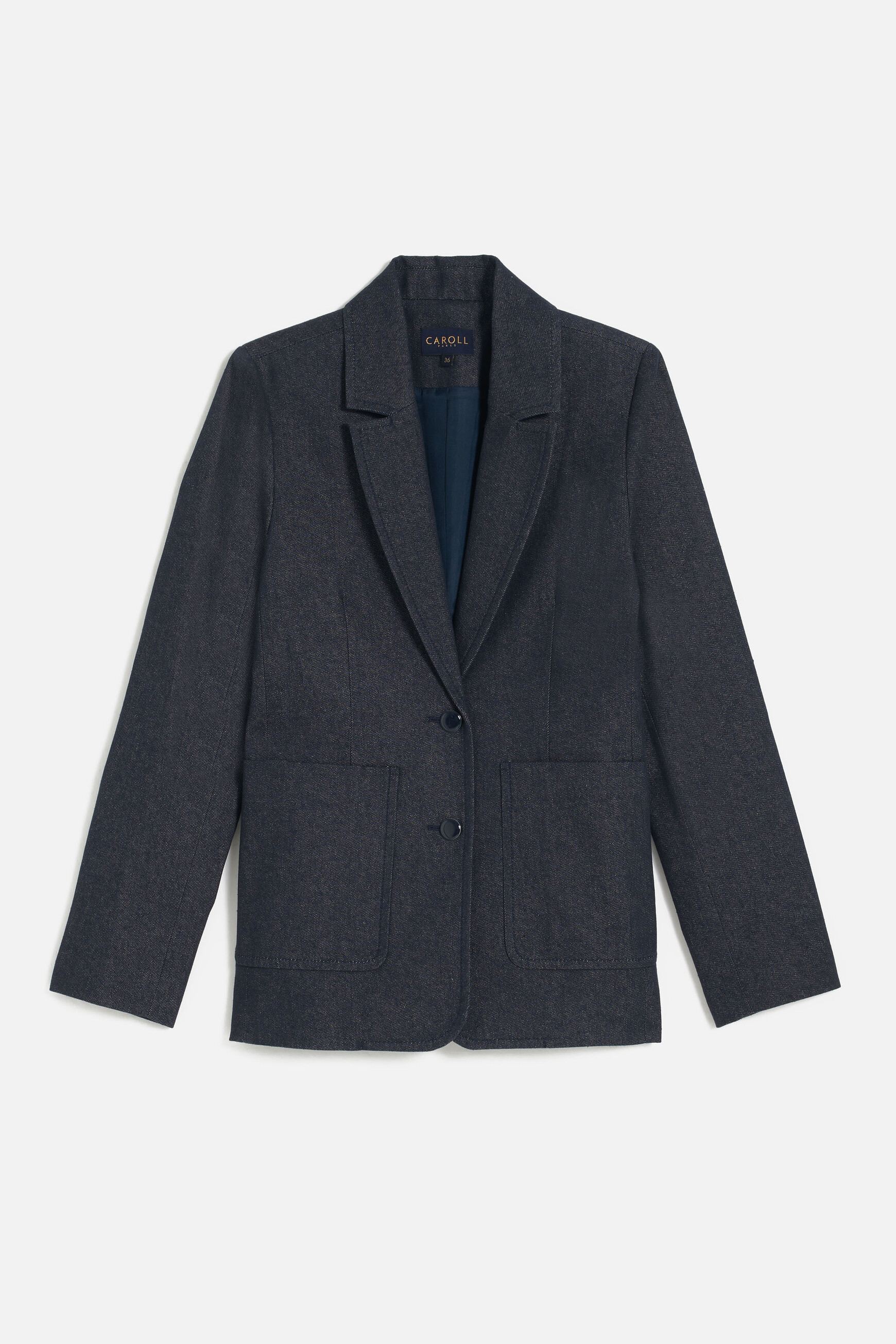 Tailleur jean top femme