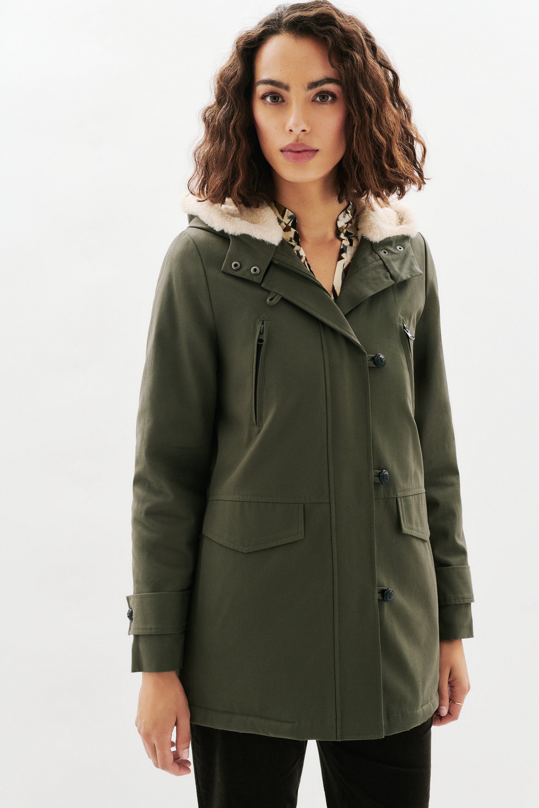 electra parka khaki green woman Electra parka khaki green woman