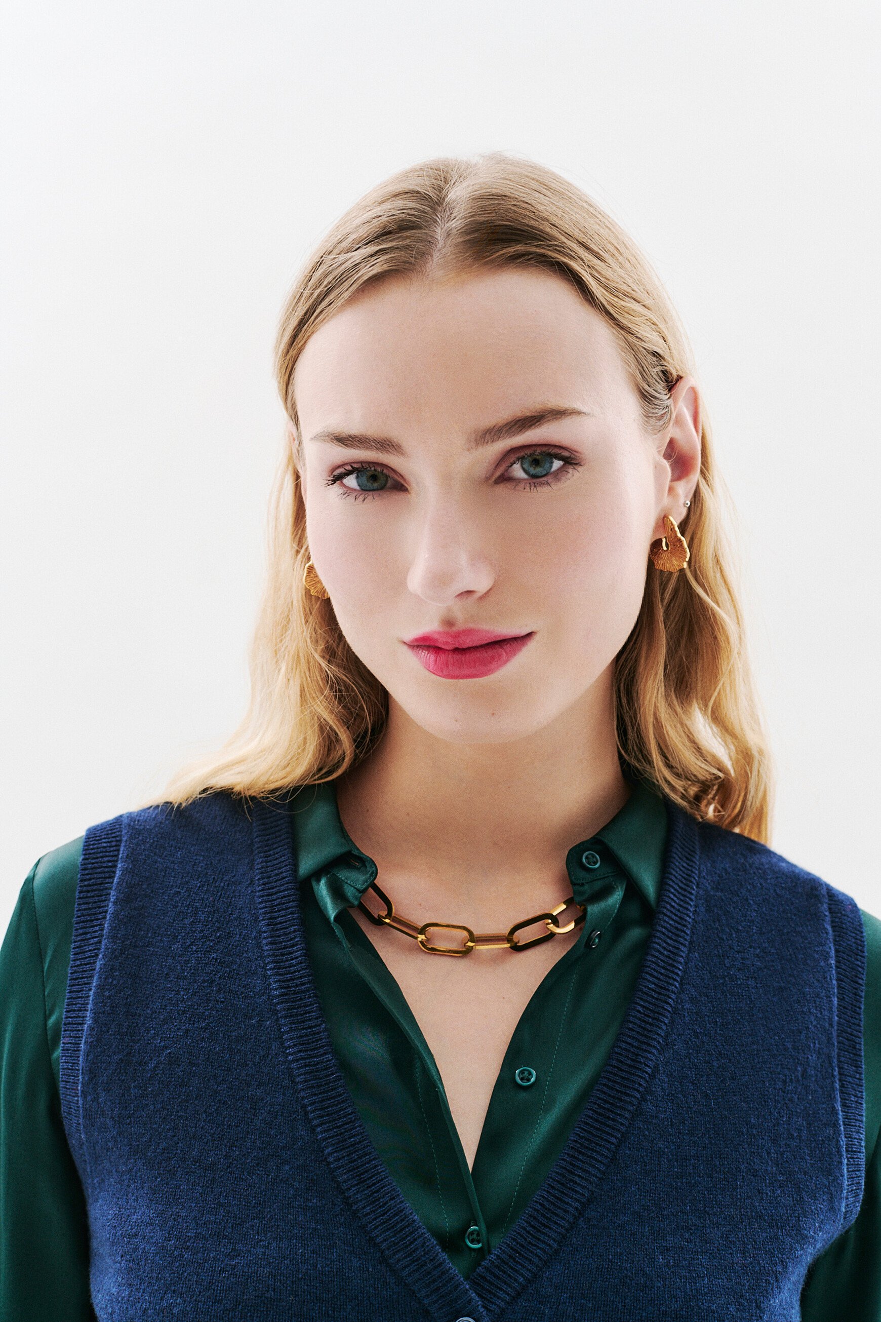 milou cardigan navy blue woman