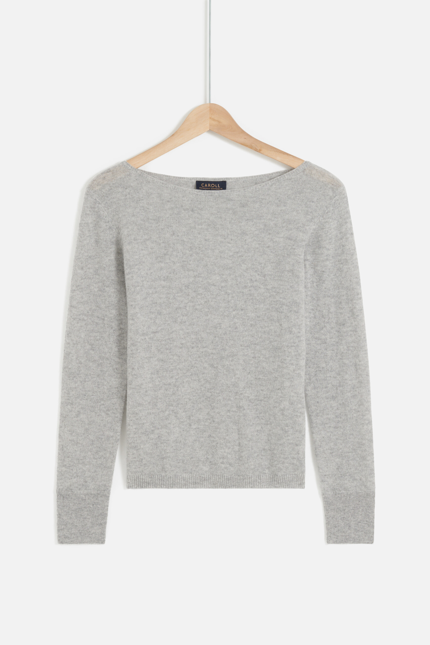 Mzoan 100 cashmere sweater light grey woman