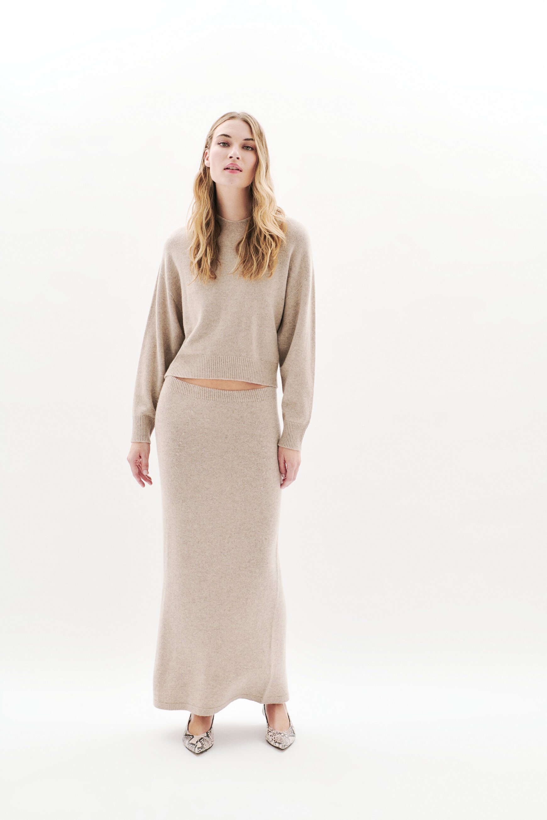 Mlorenzo sweater light grey woman