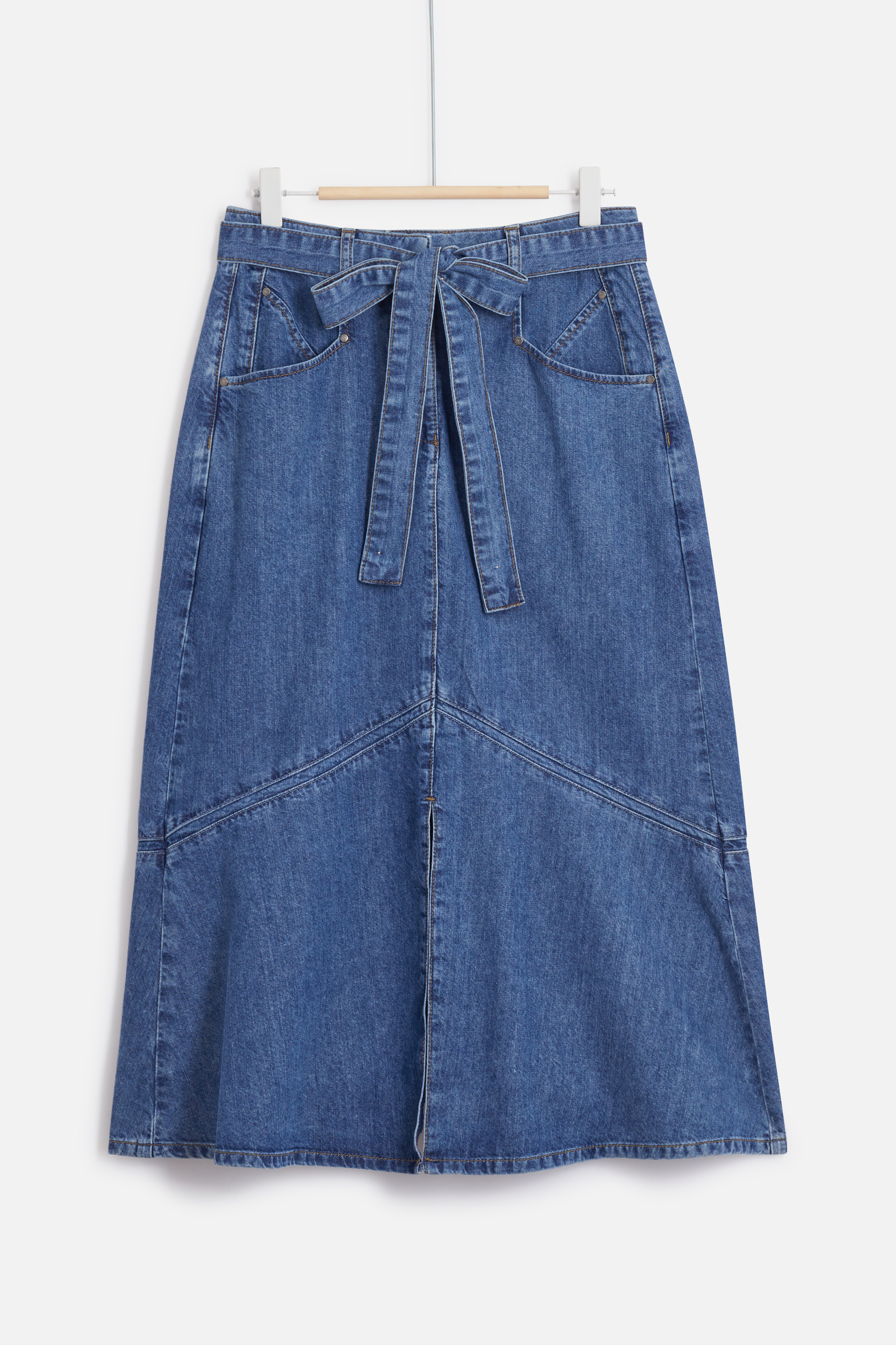 saia louka denim stone mulher Saia Louka denim stone mulher