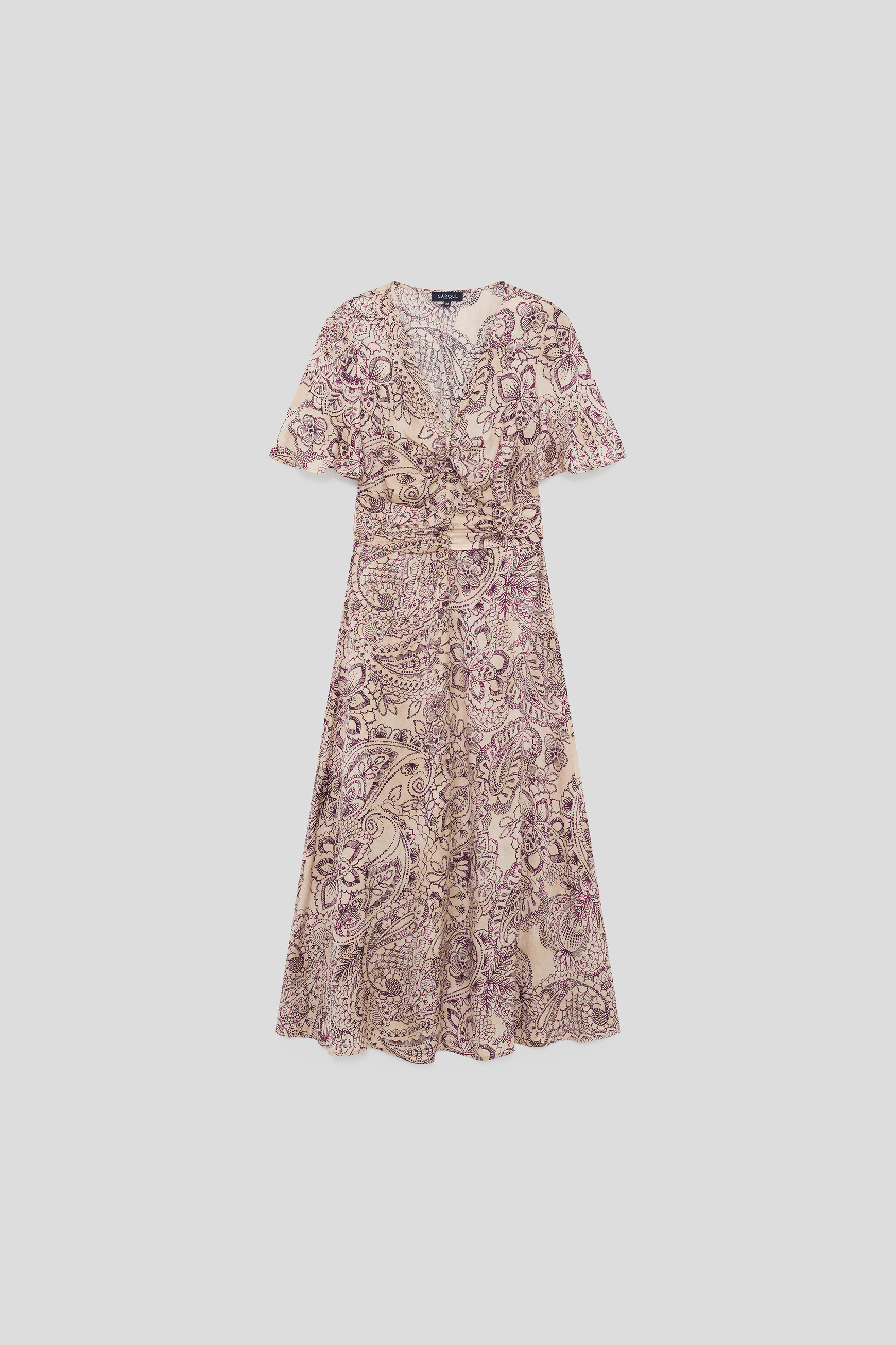 Rleila dress ecru woman