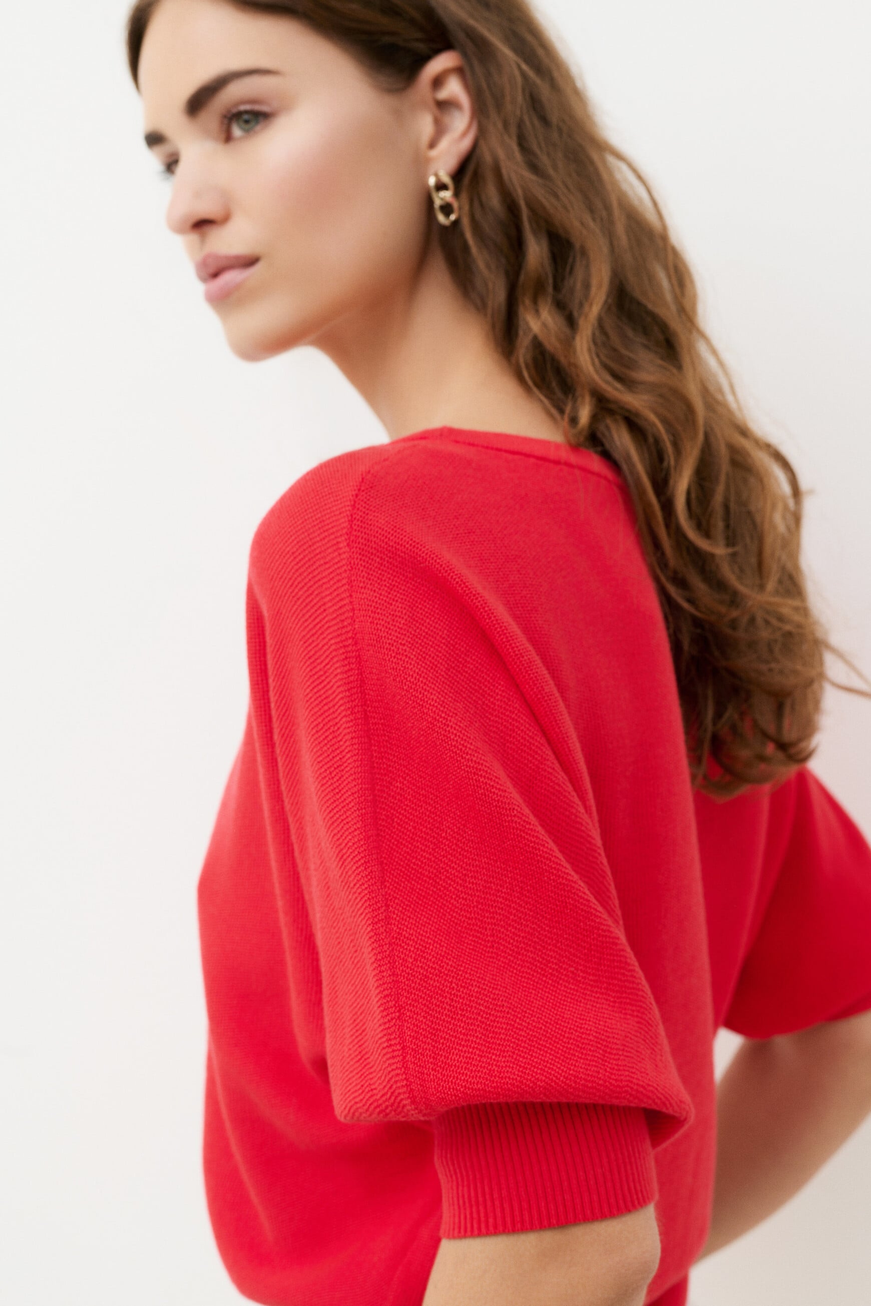 Pull Joan rouge femme
