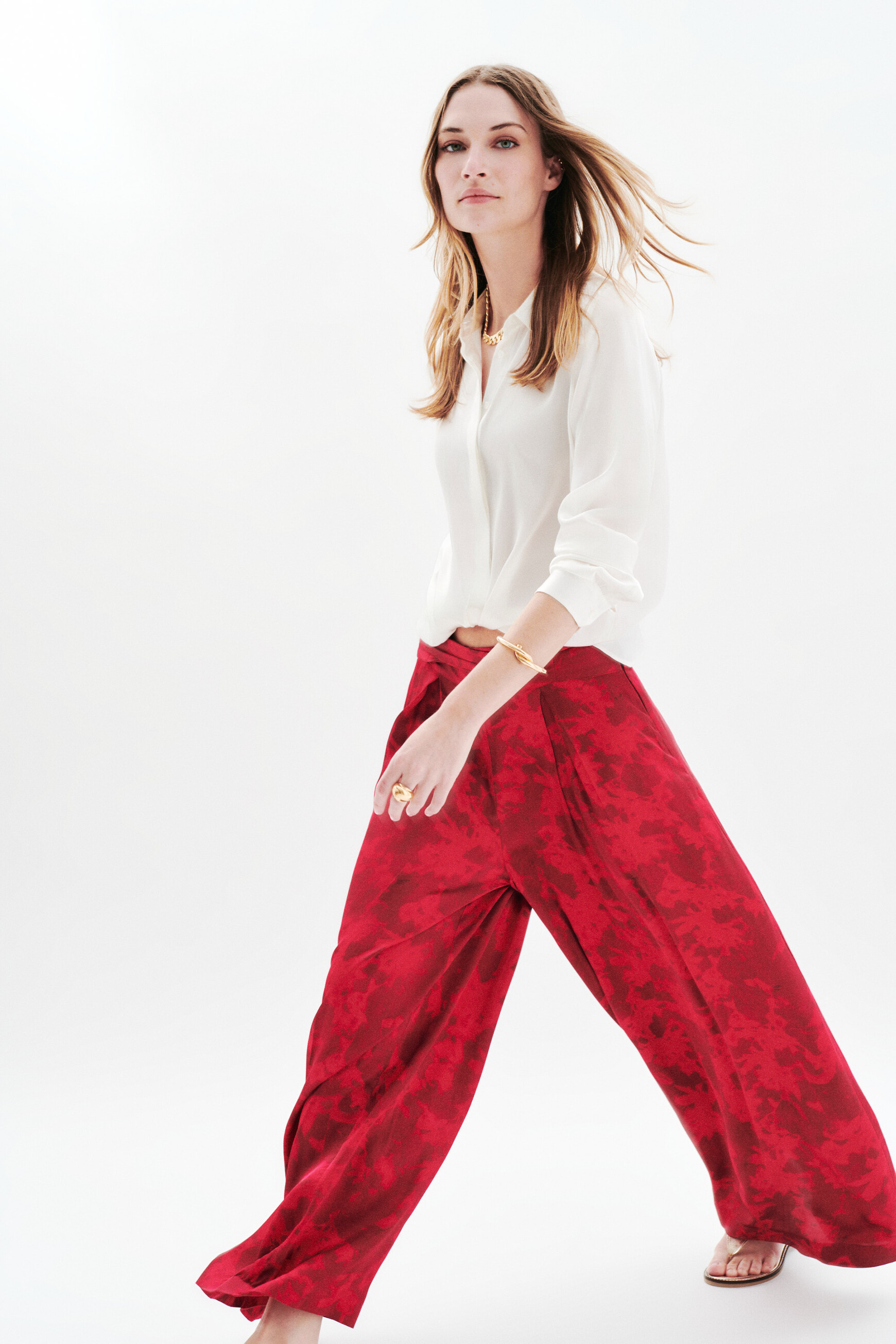 Pantalon Patrice2 rose framboise femme