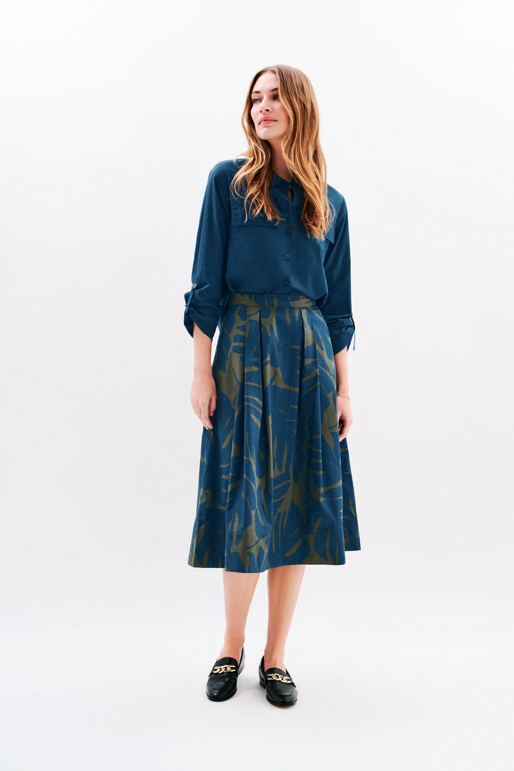 cassy overhemd blauw vrouw Cassy overhemd blauw vrouw